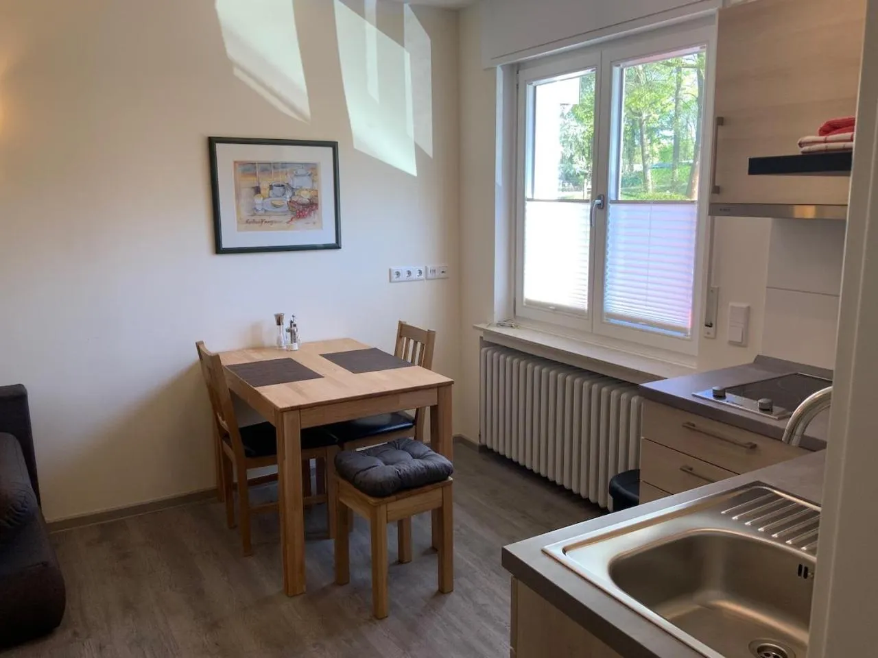 Kitchen or kitchenette in Hotel Wintersmühle