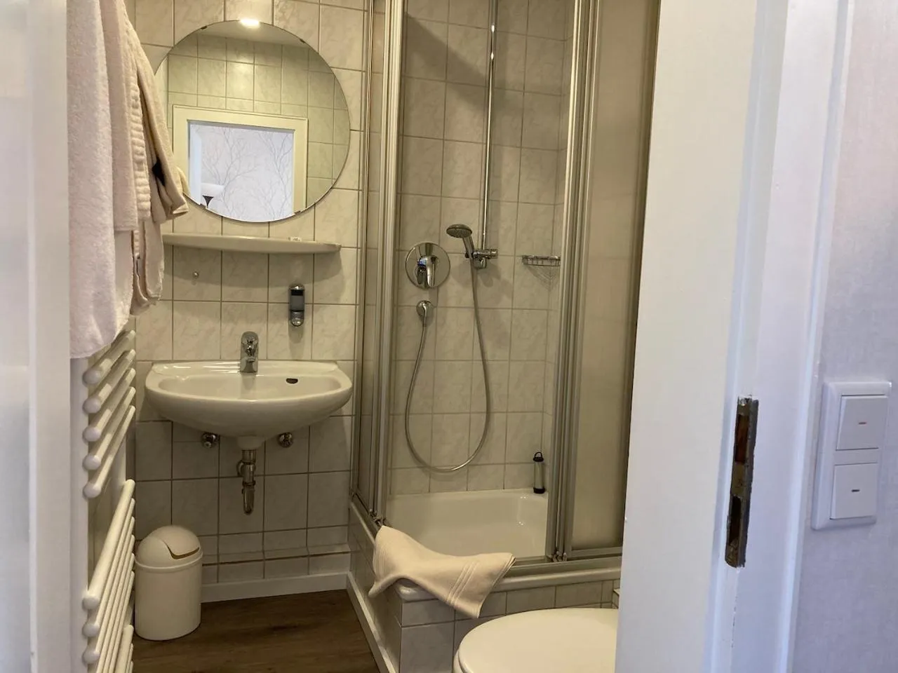 Shower in Hotel Wintersmühle