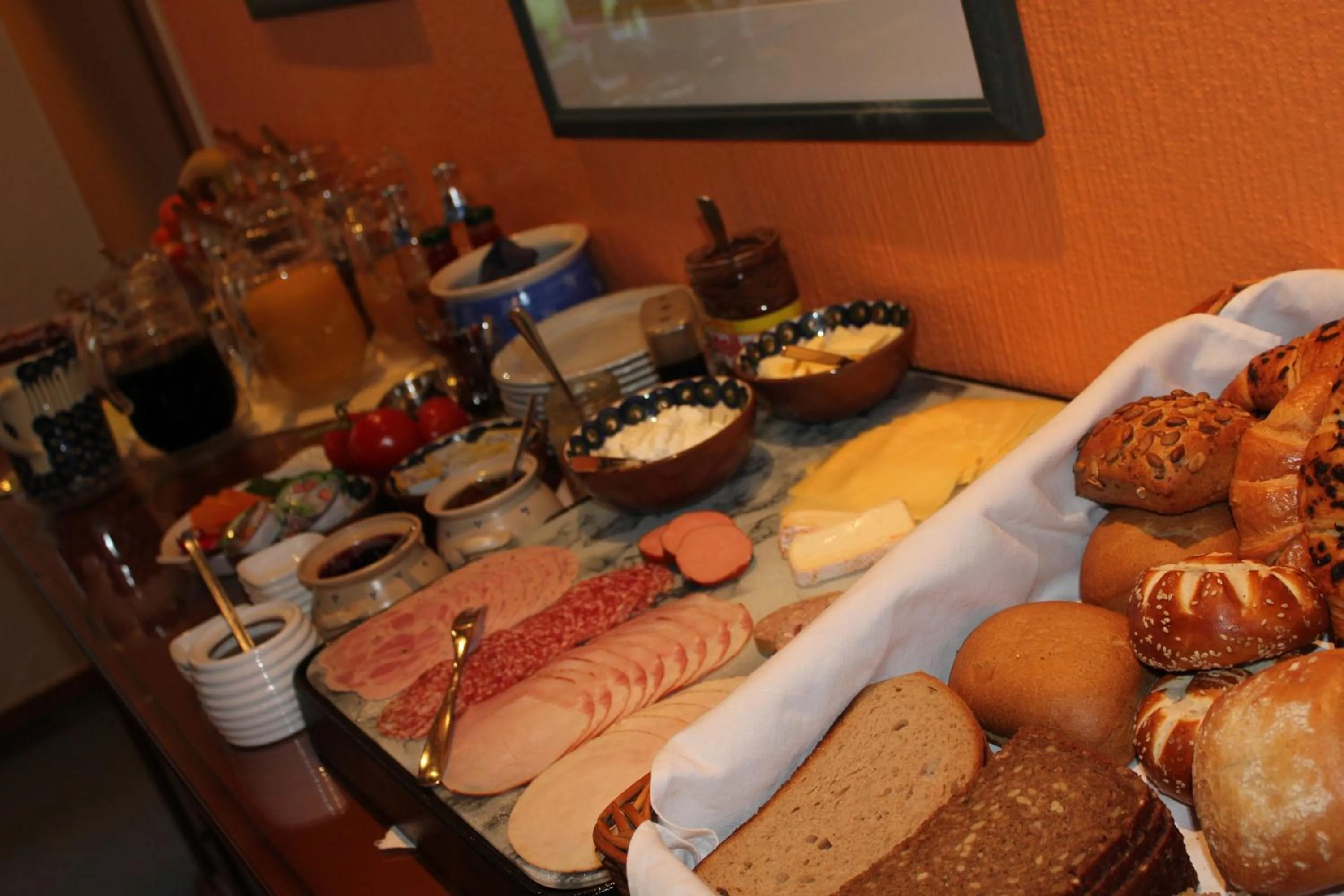 Food and drinks in Hotel Wintersmühle