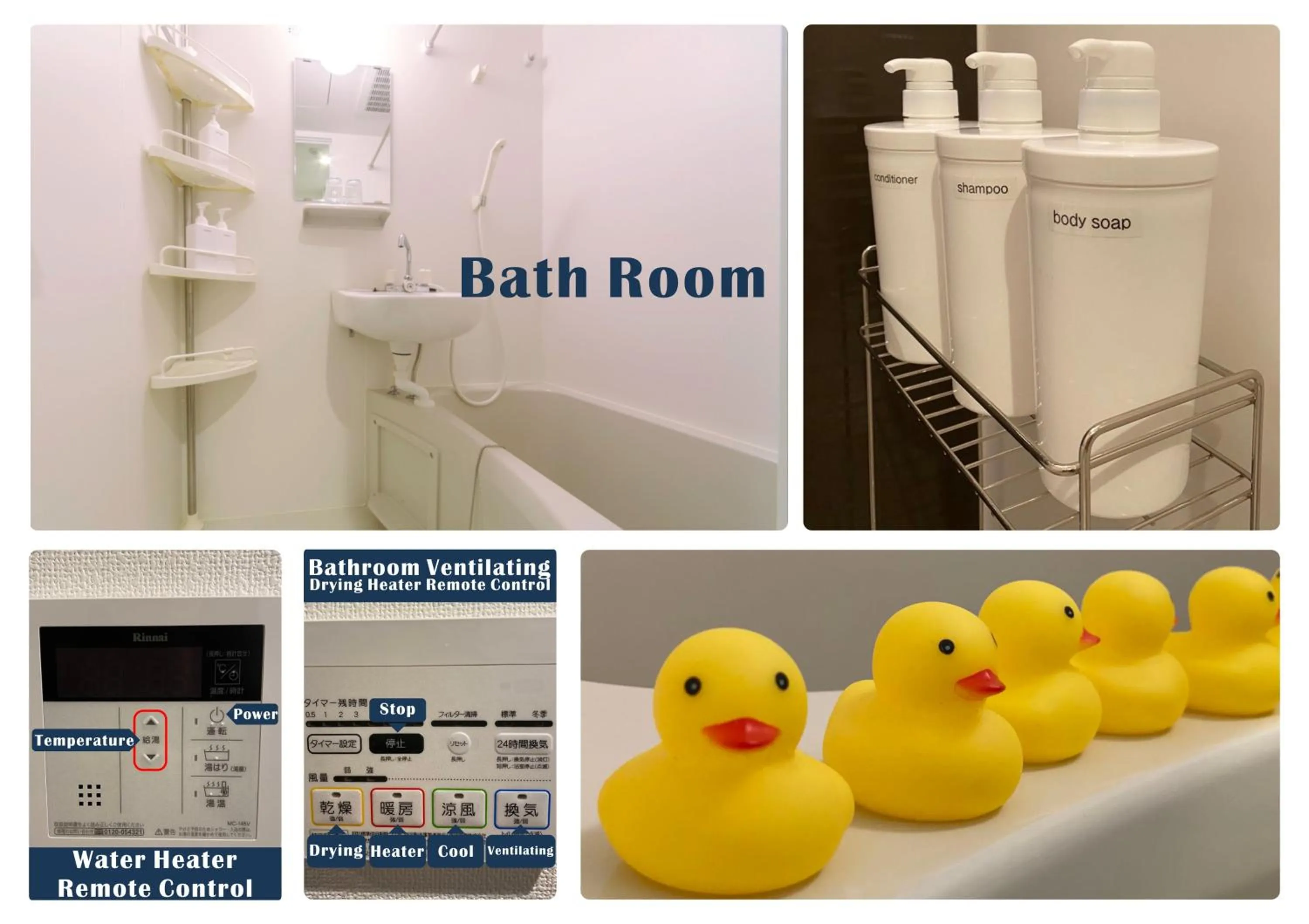 Bathroom in nestay inn tokyo kagurazaka