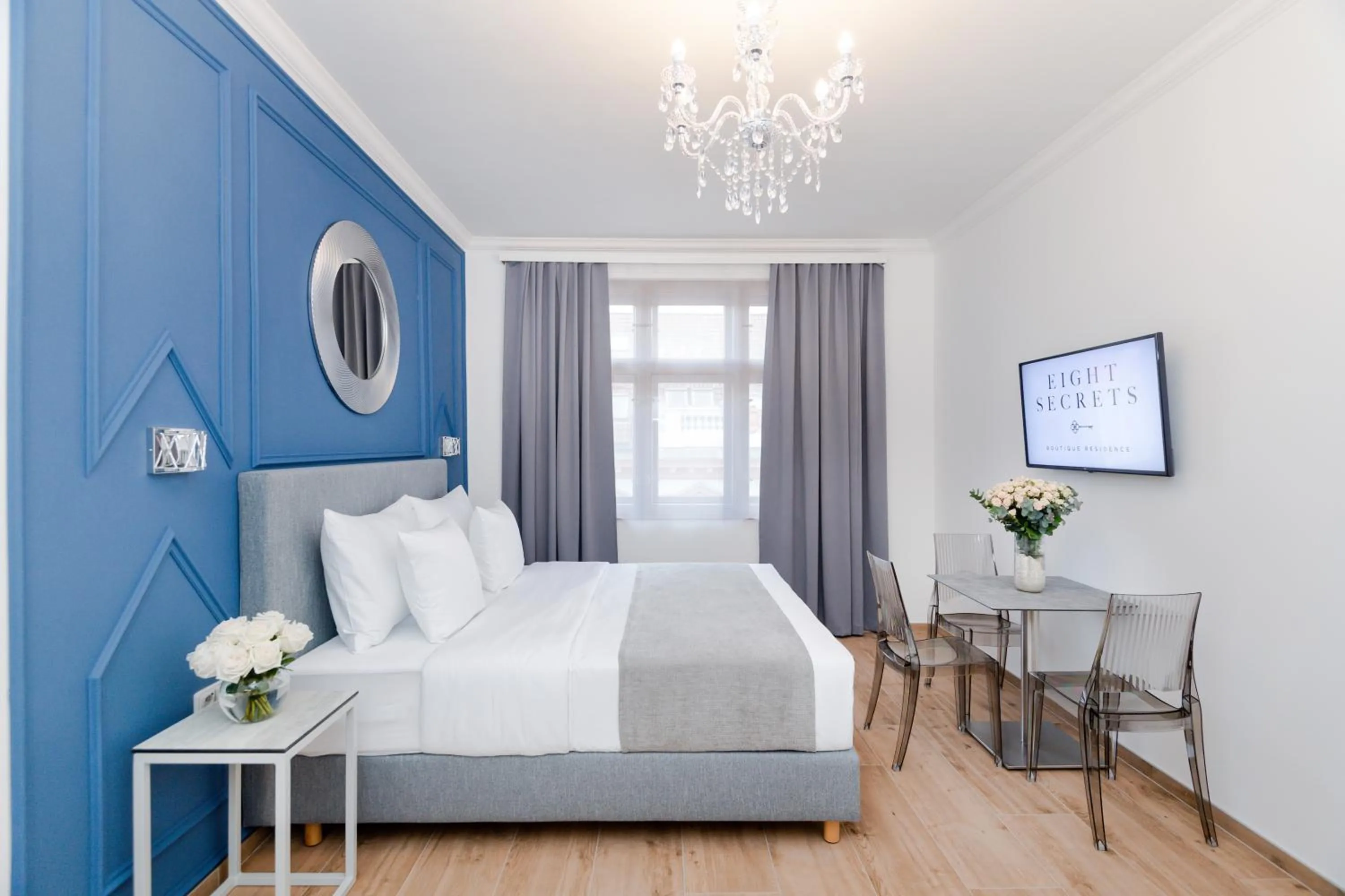 Bedroom, Bed in Eight Secrets Boutique Residence by Dwellfort