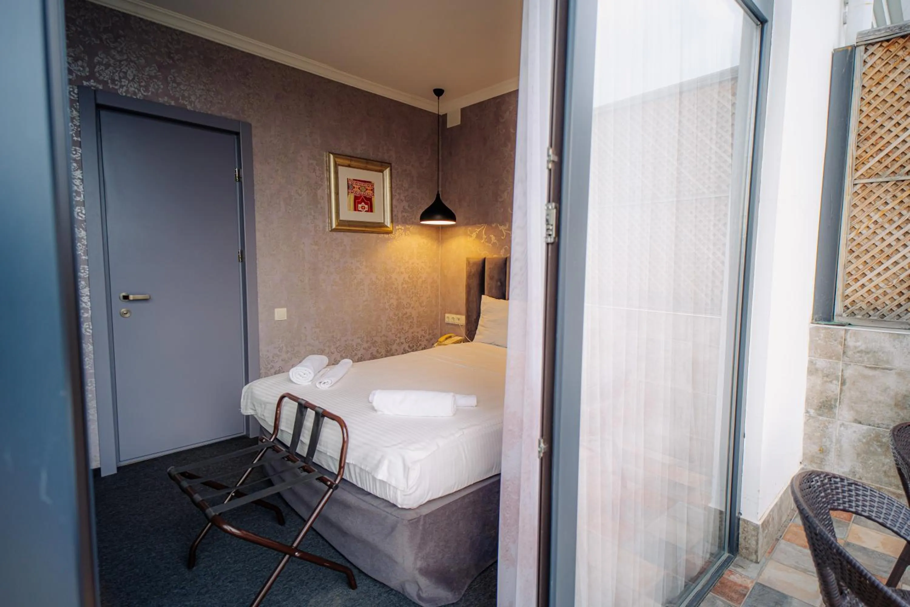 Bed in Hotel Day Inn