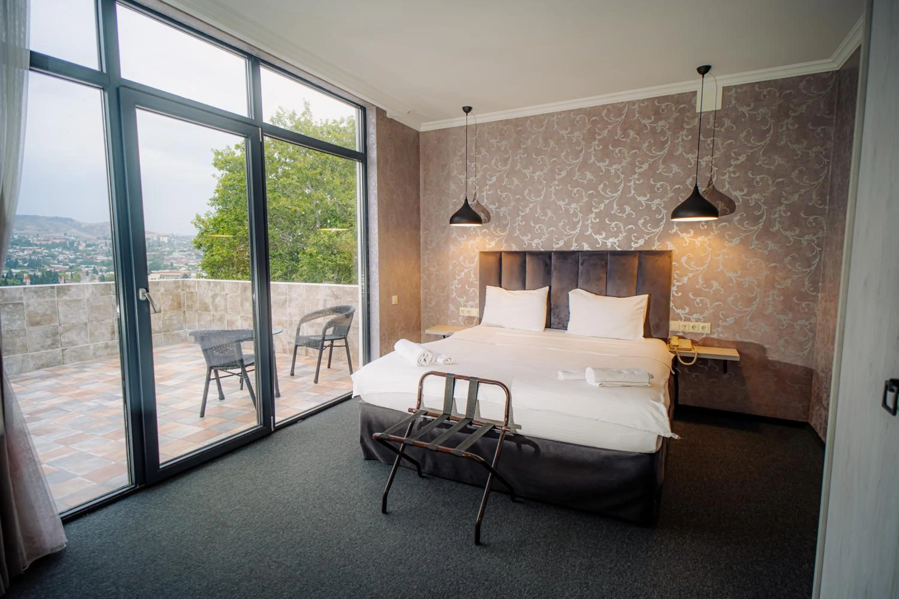 Bed in Hotel Day Inn