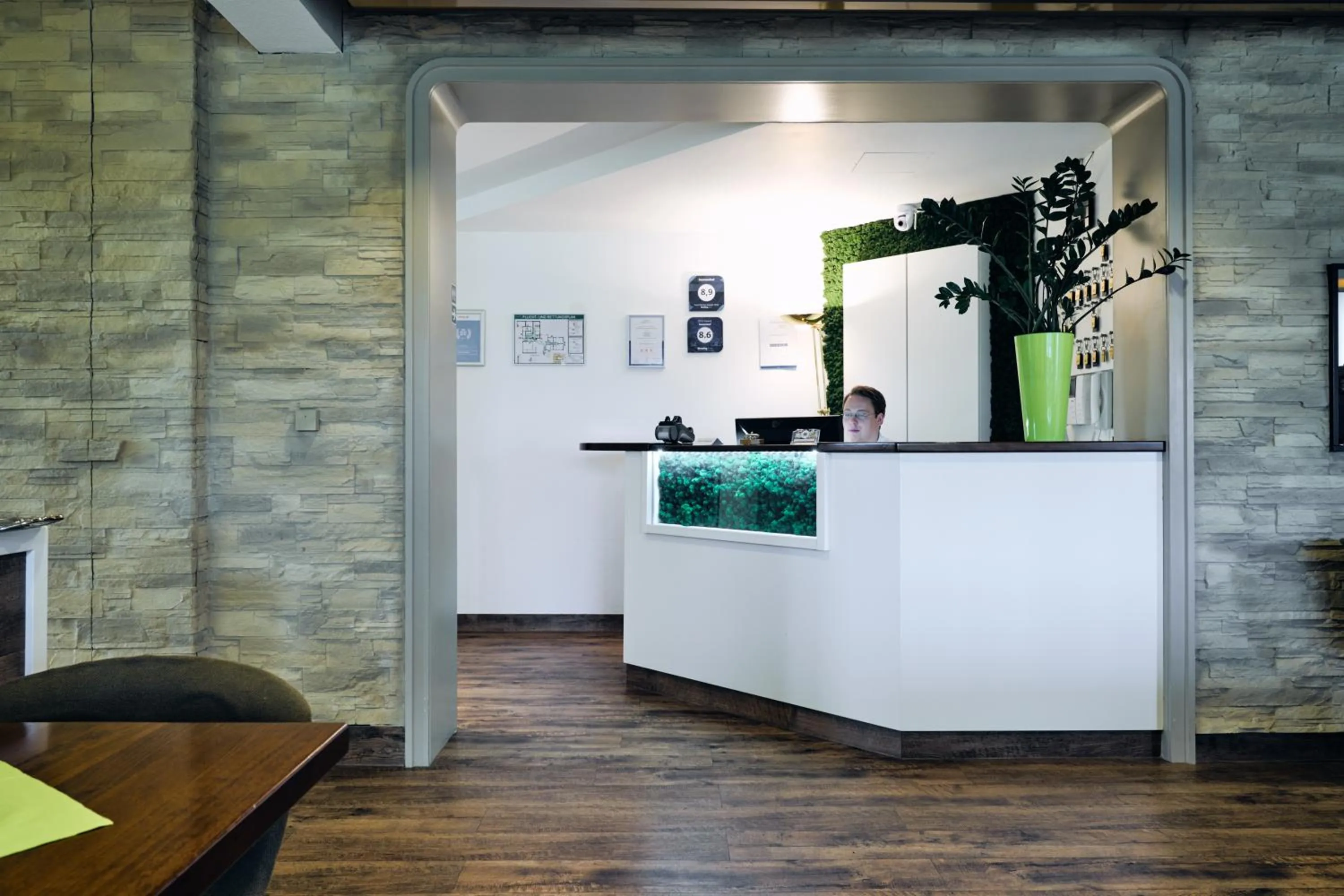 Lobby or reception in Sonnenhof