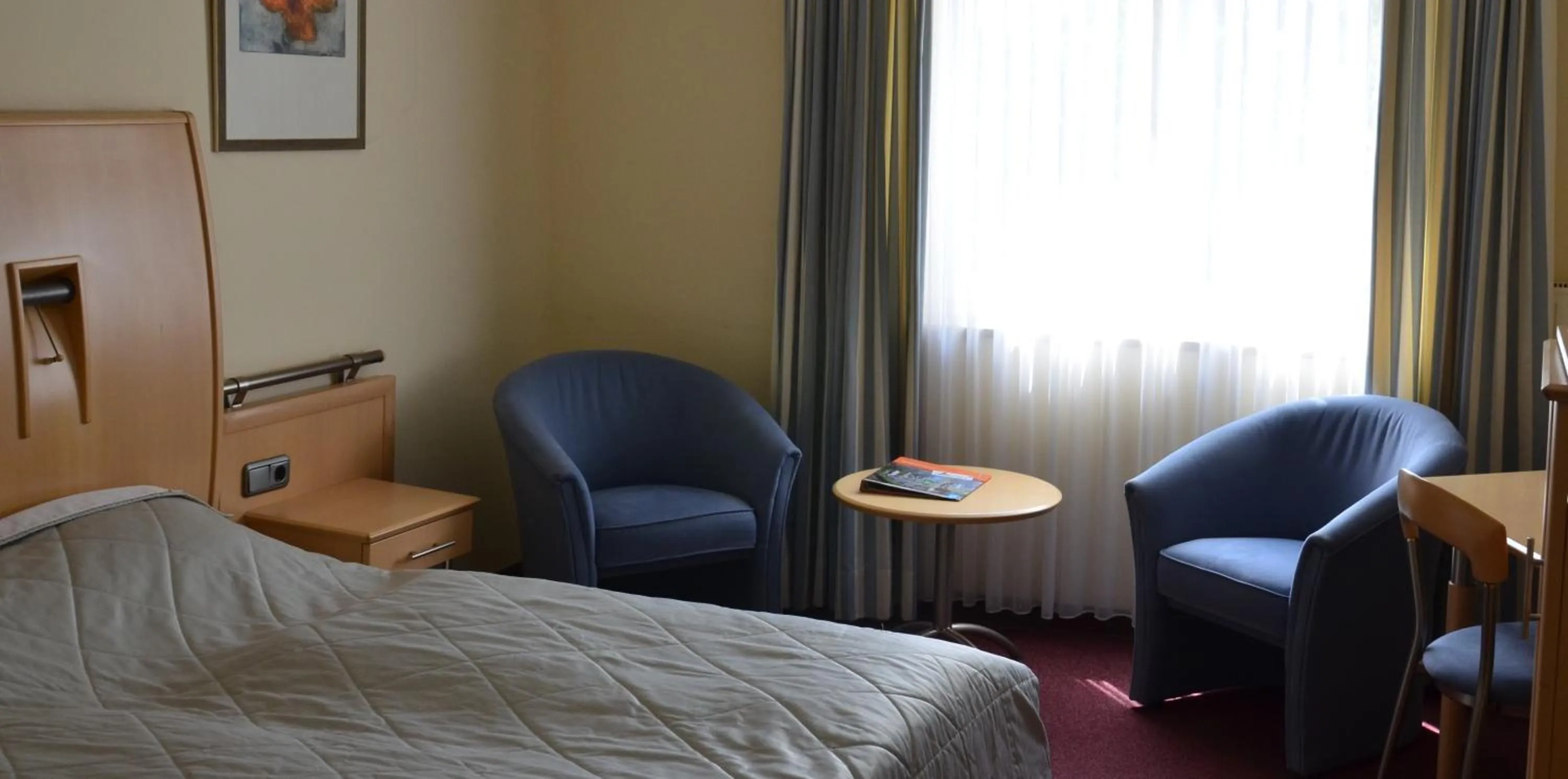 Bed in Hotel Bergwirt