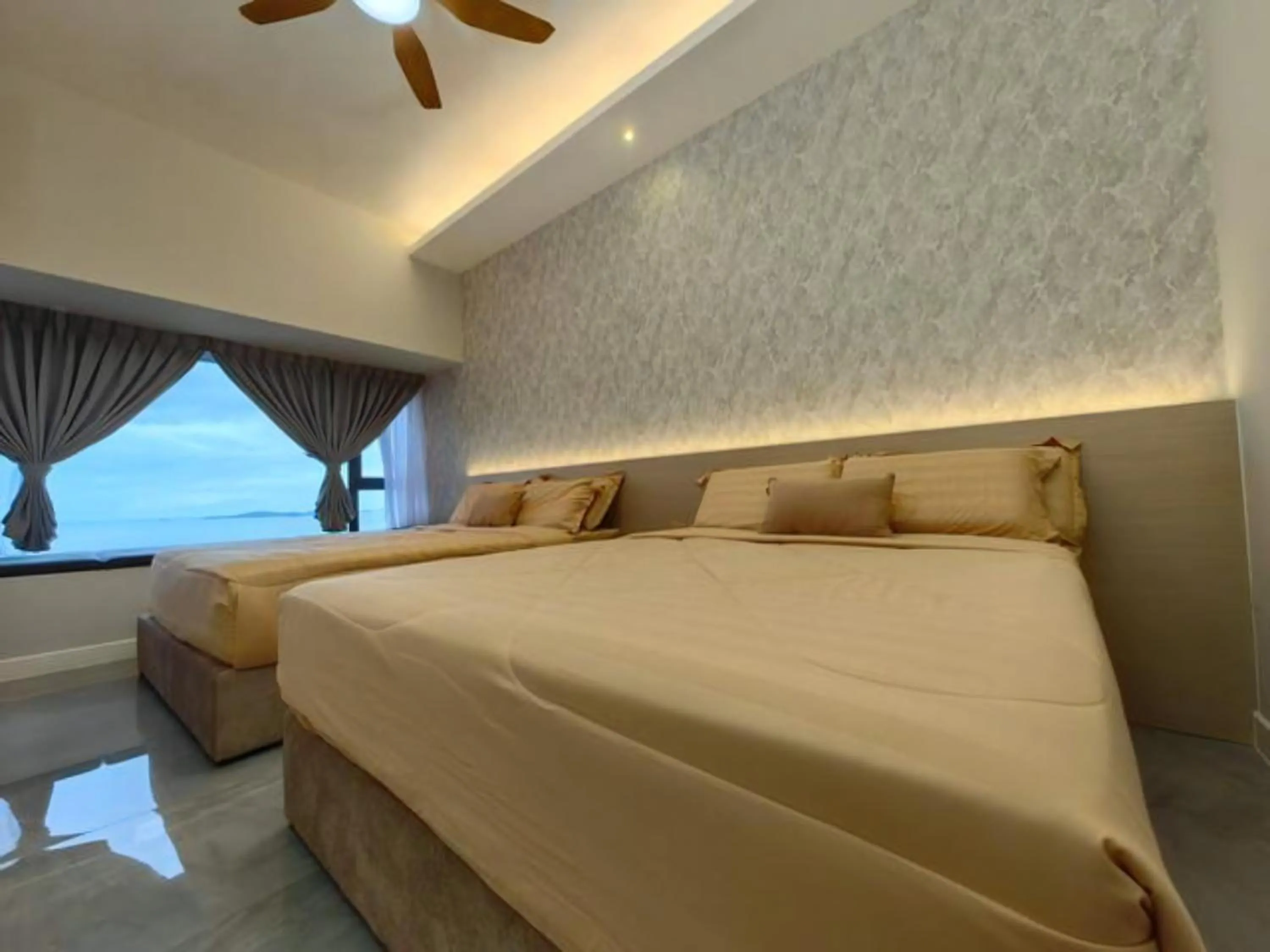 Bed in Attic Home Melaka Imperio Residence & Jonker