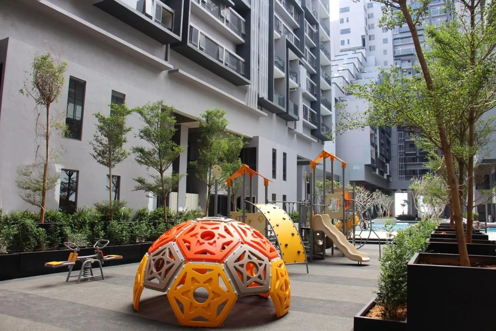 Children play ground in Attic Home Melaka Imperio Residence & Jonker