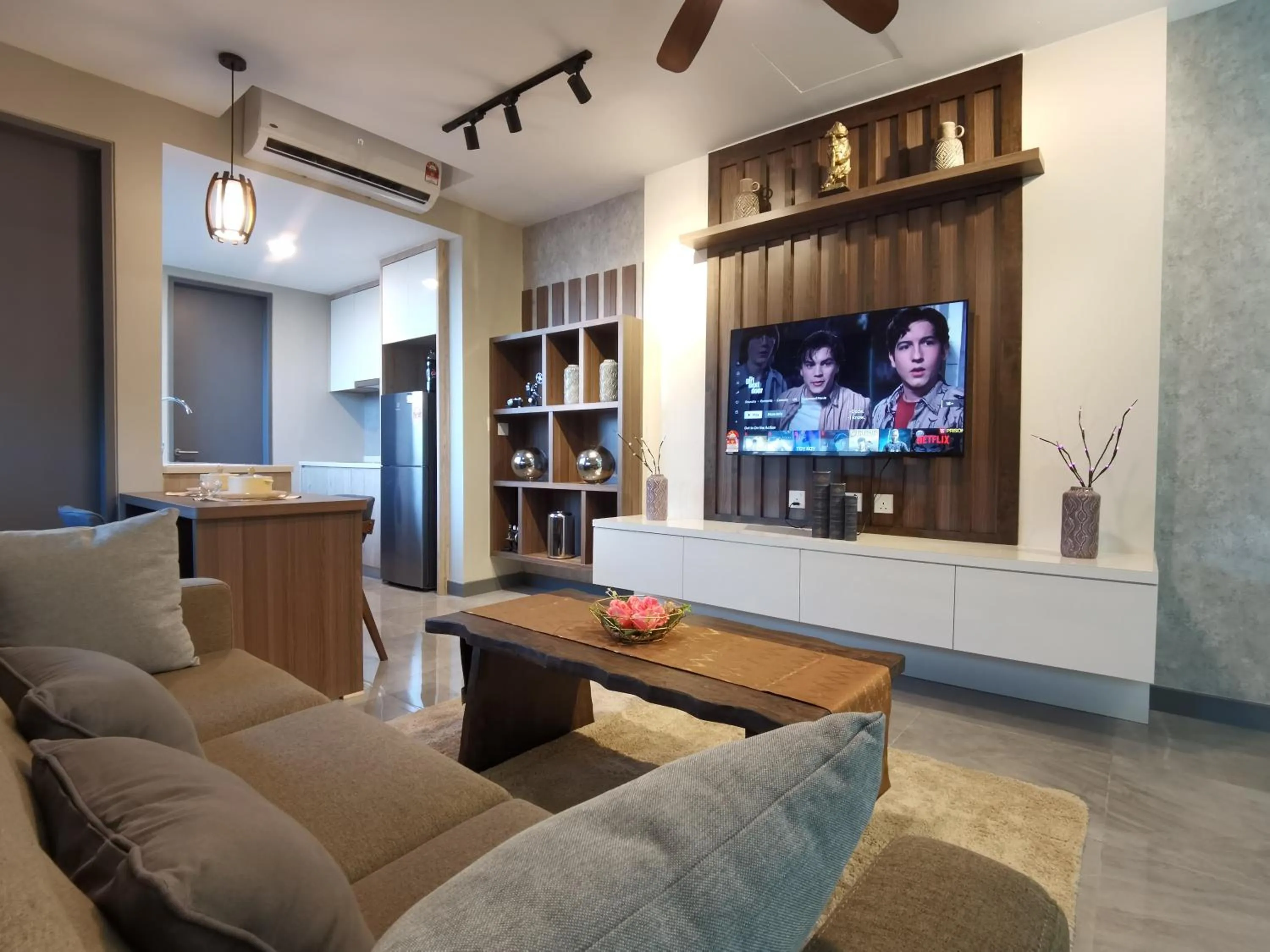 TV and multimedia in Attic Home Melaka Imperio Residence & Jonker