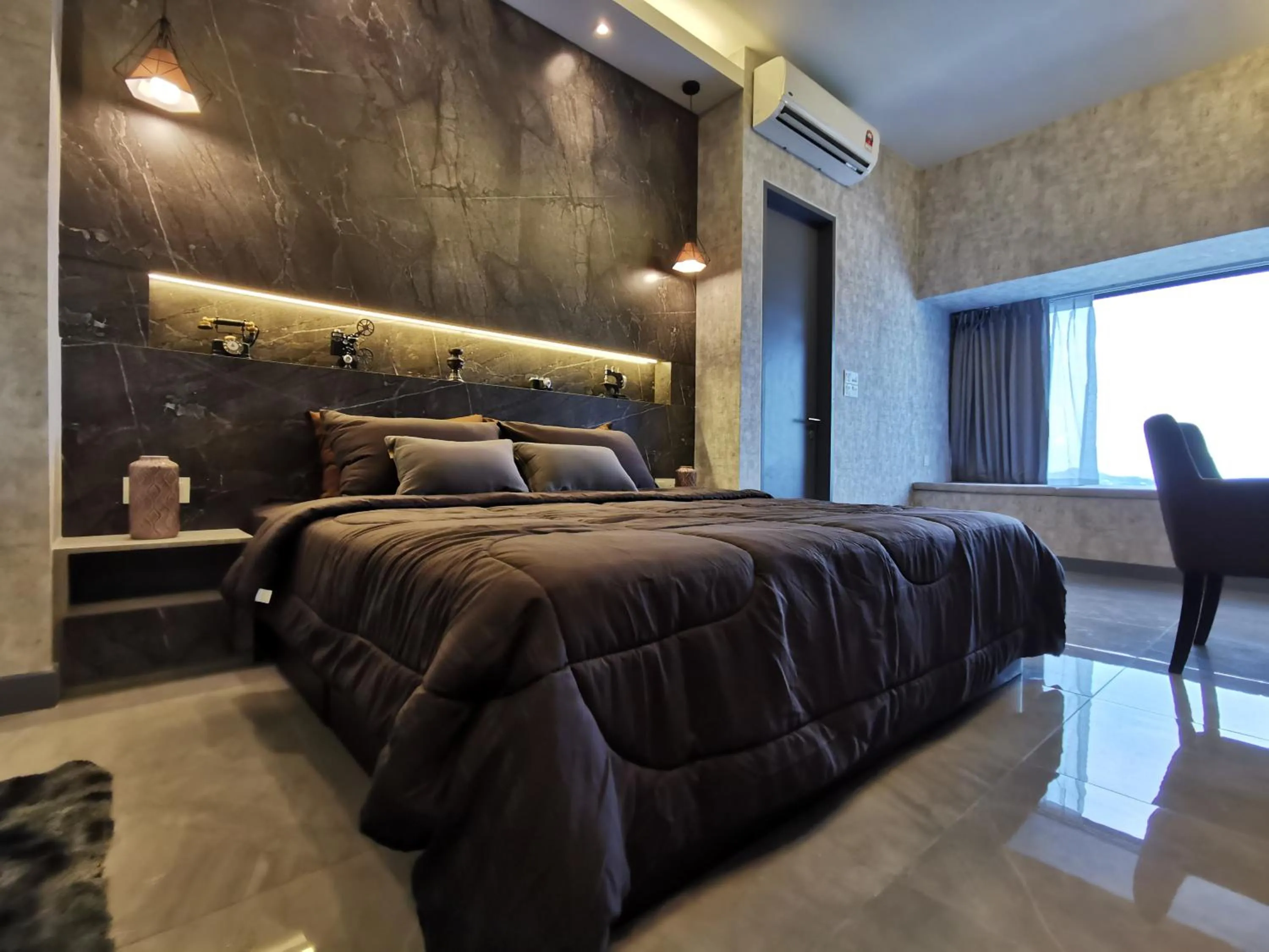 Bed in Attic Home Melaka Imperio Residence & Jonker