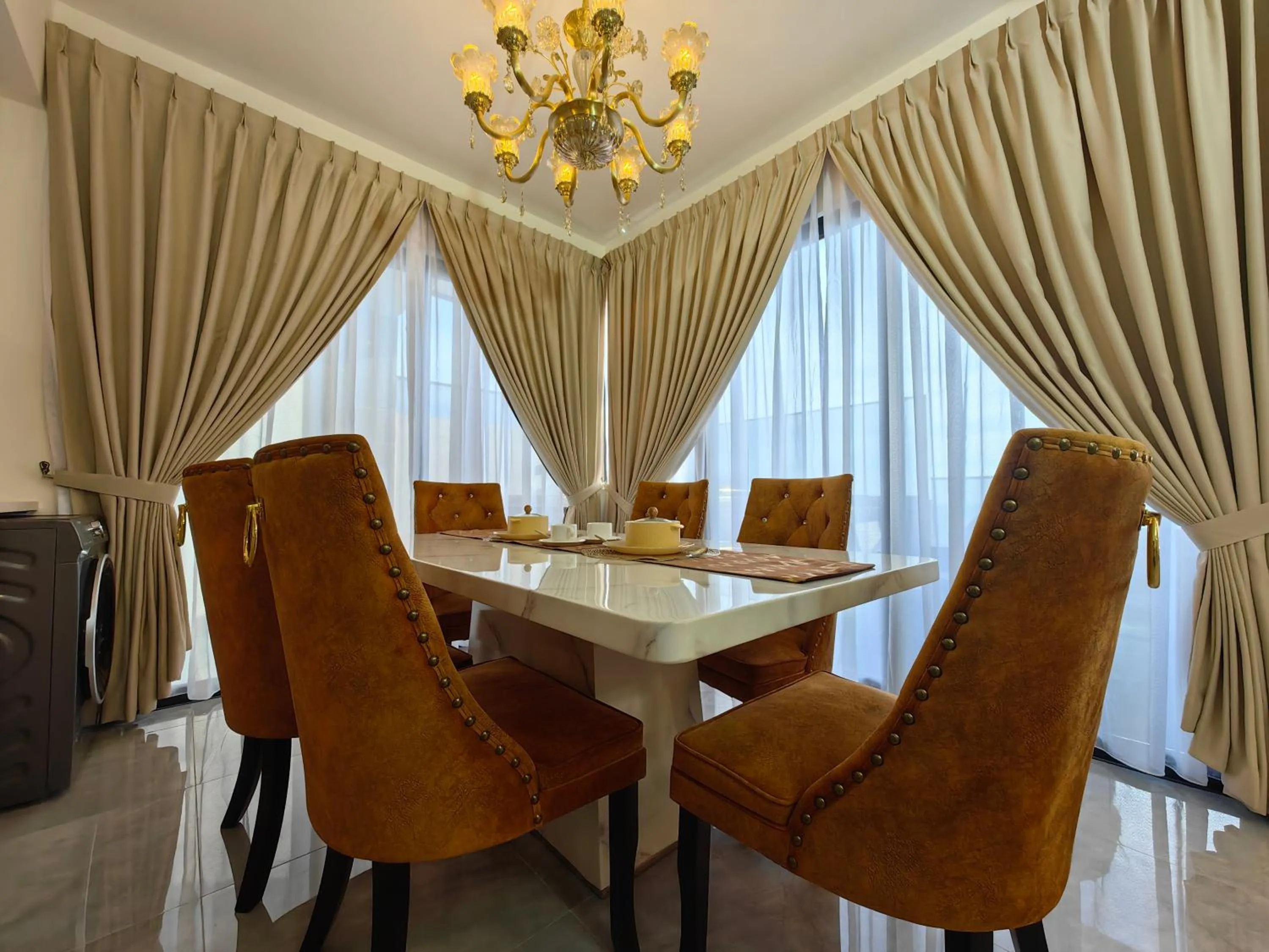 Dining area in Attic Home Melaka Imperio Residence & Jonker