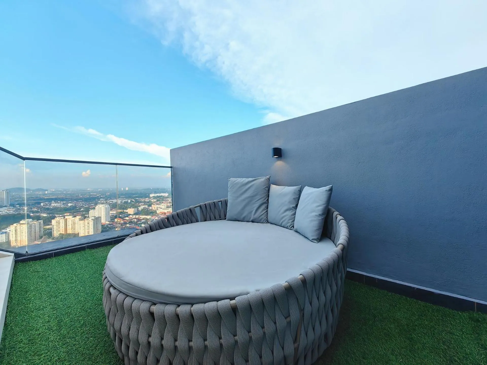 Balcony/Terrace in Attic Home Melaka Imperio Residence & Jonker