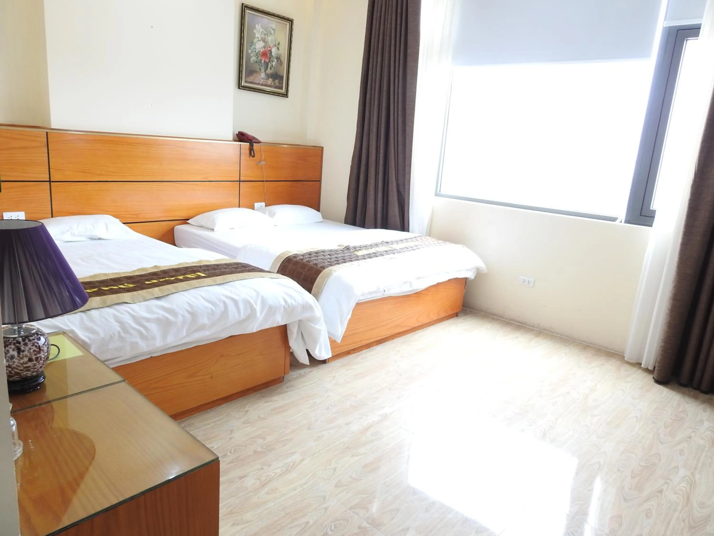 Bed in An Phú Nguyễn Hoàng Hotel