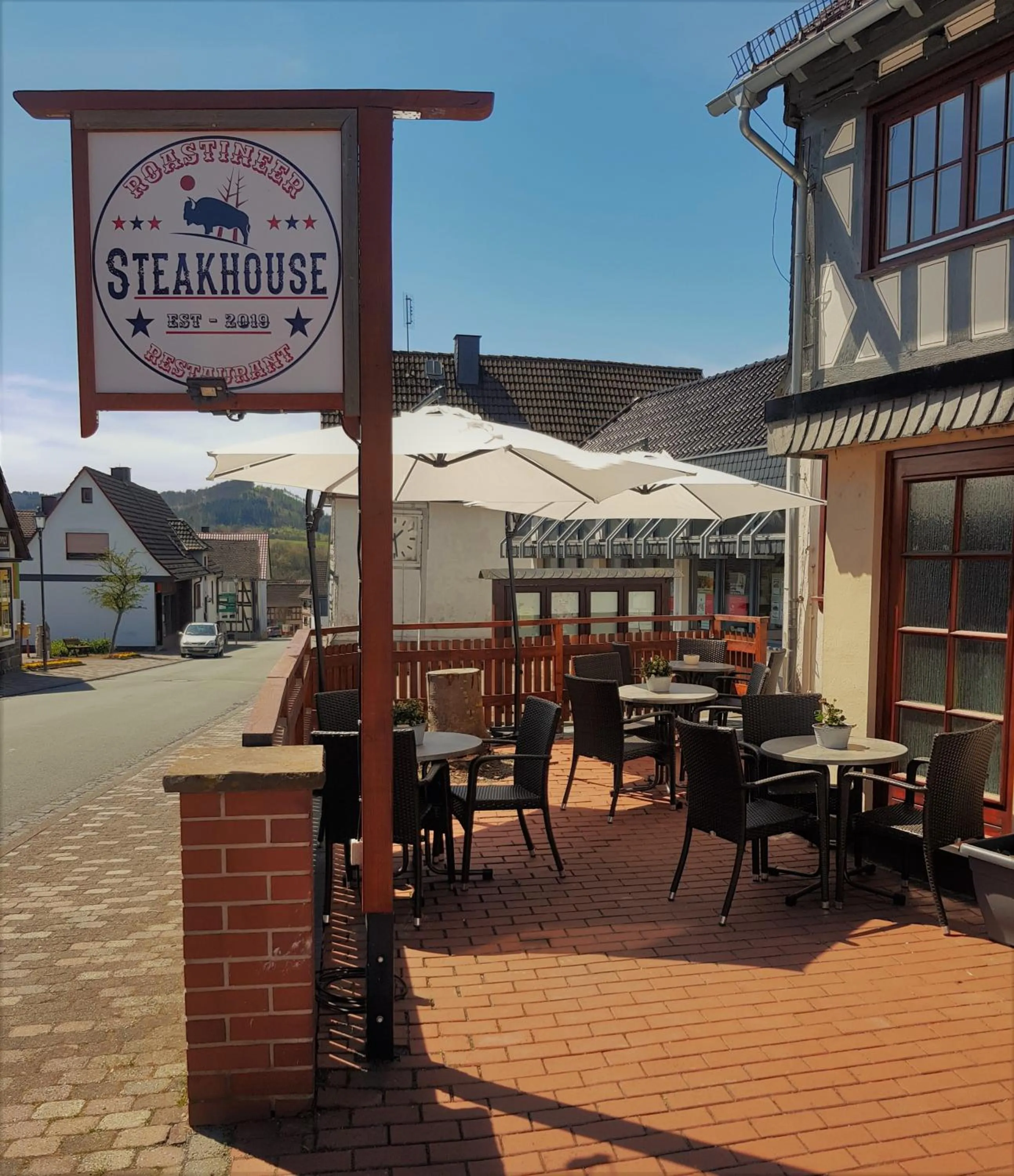 Balcony/Terrace in Roastineer Hotel
