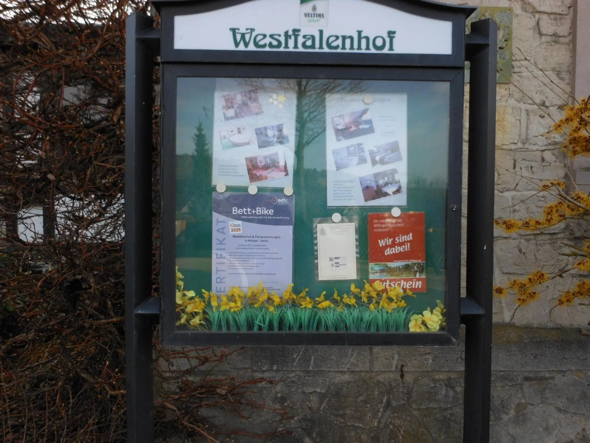 Property building in Westfalenhof Garni