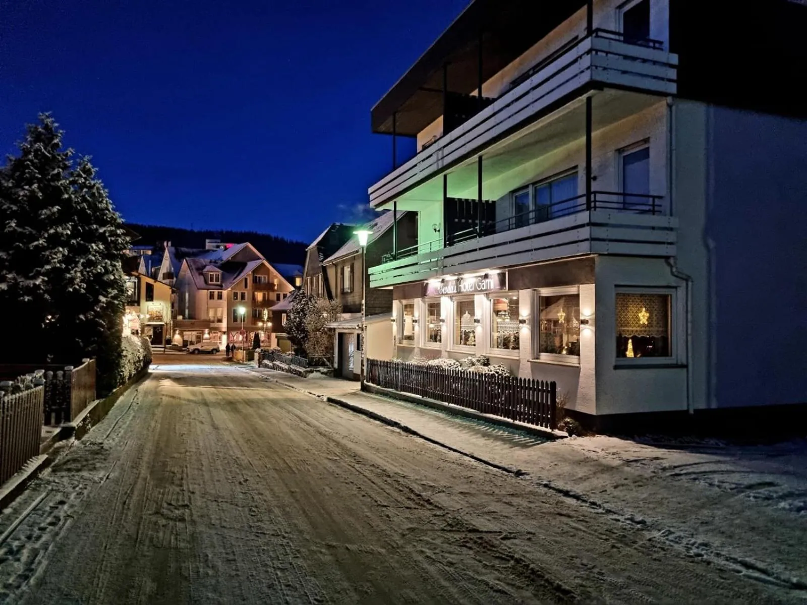 Property building in Sevda's Hotel Garni Weinforth