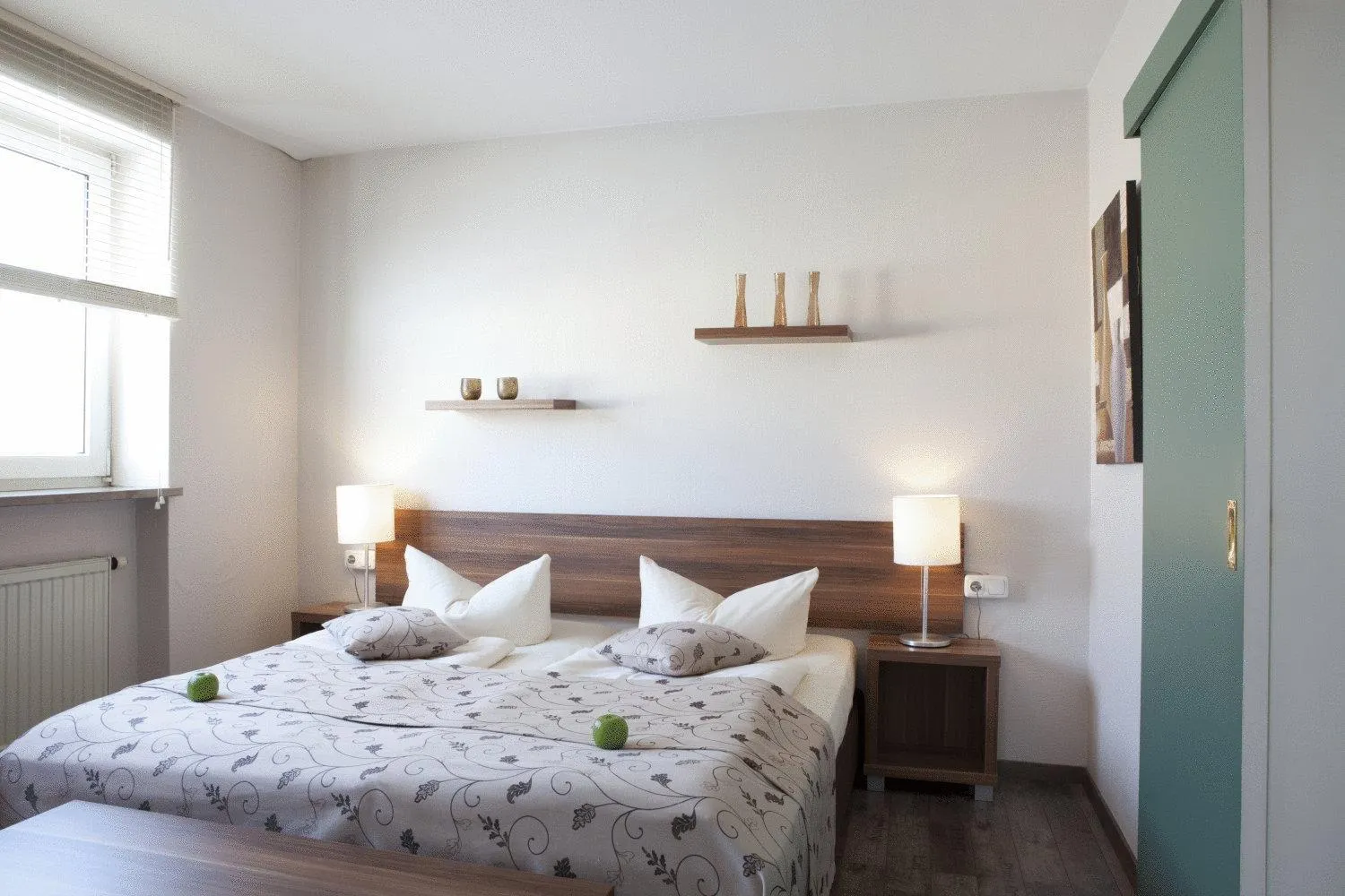 Bed in QU Hotel Augsburg