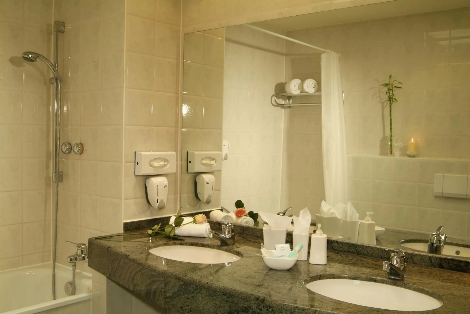 Bathroom in QU Hotel Augsburg