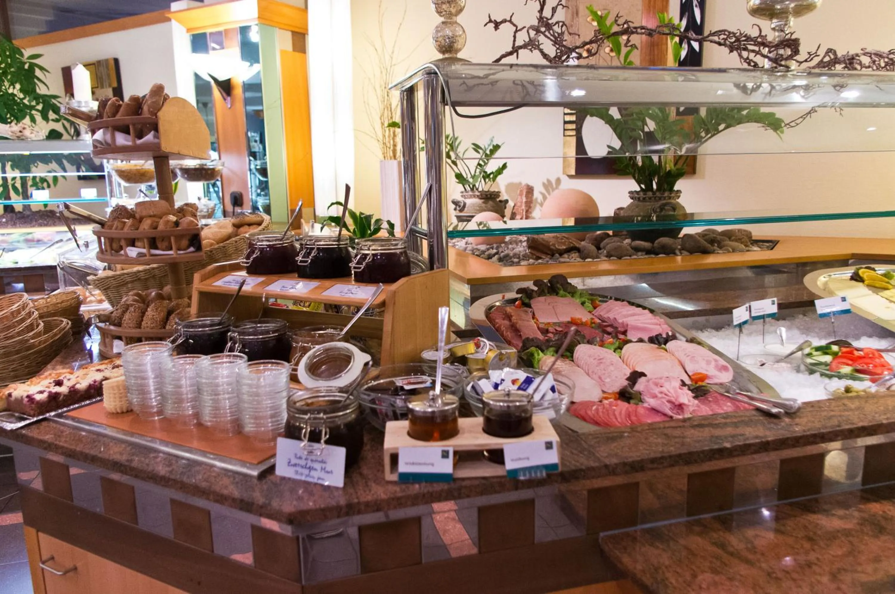 Food and drinks in QU Hotel Augsburg