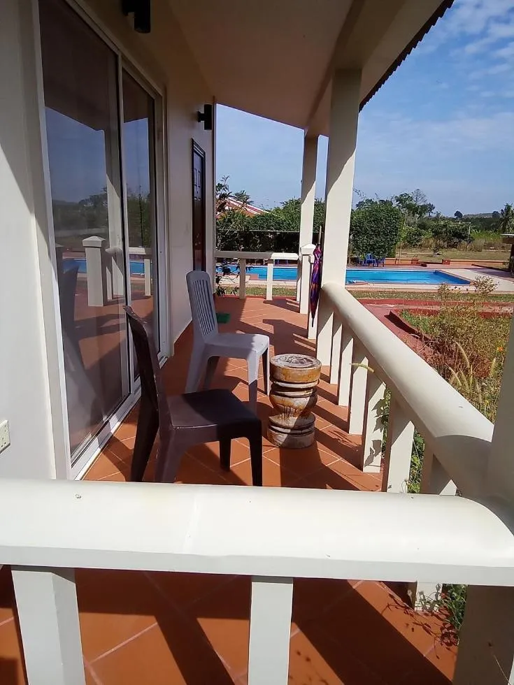 Balcony/Terrace in Koh Ker Hotel and Restaurant