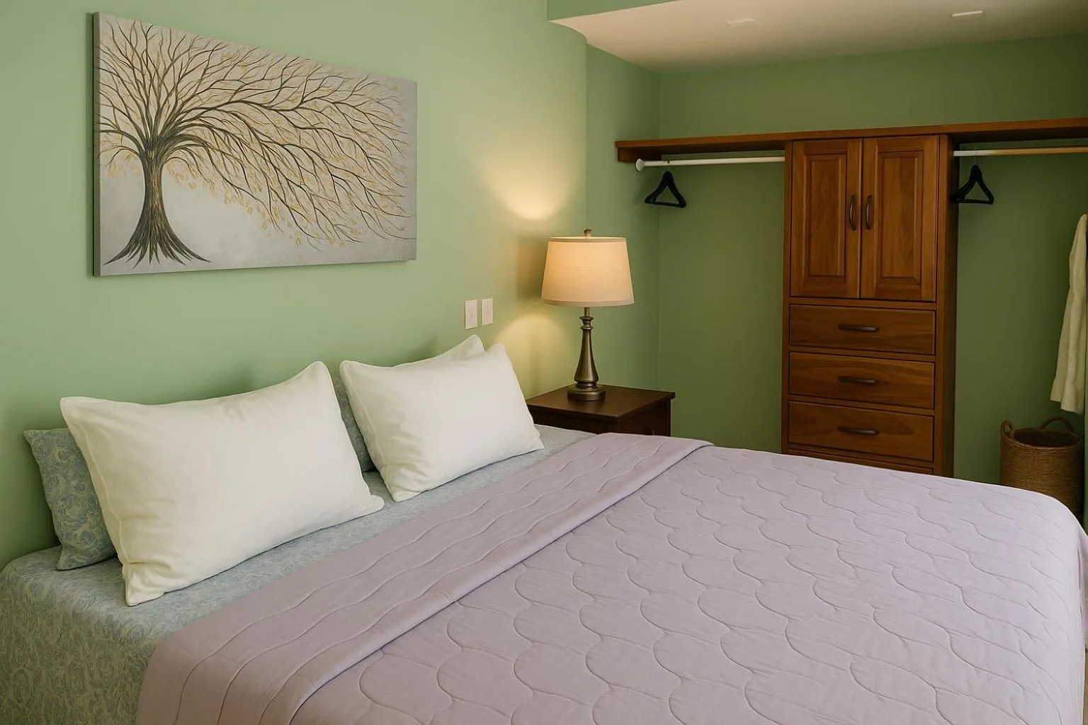 Bed in South Shore Villa Armonia Luxury Boutique