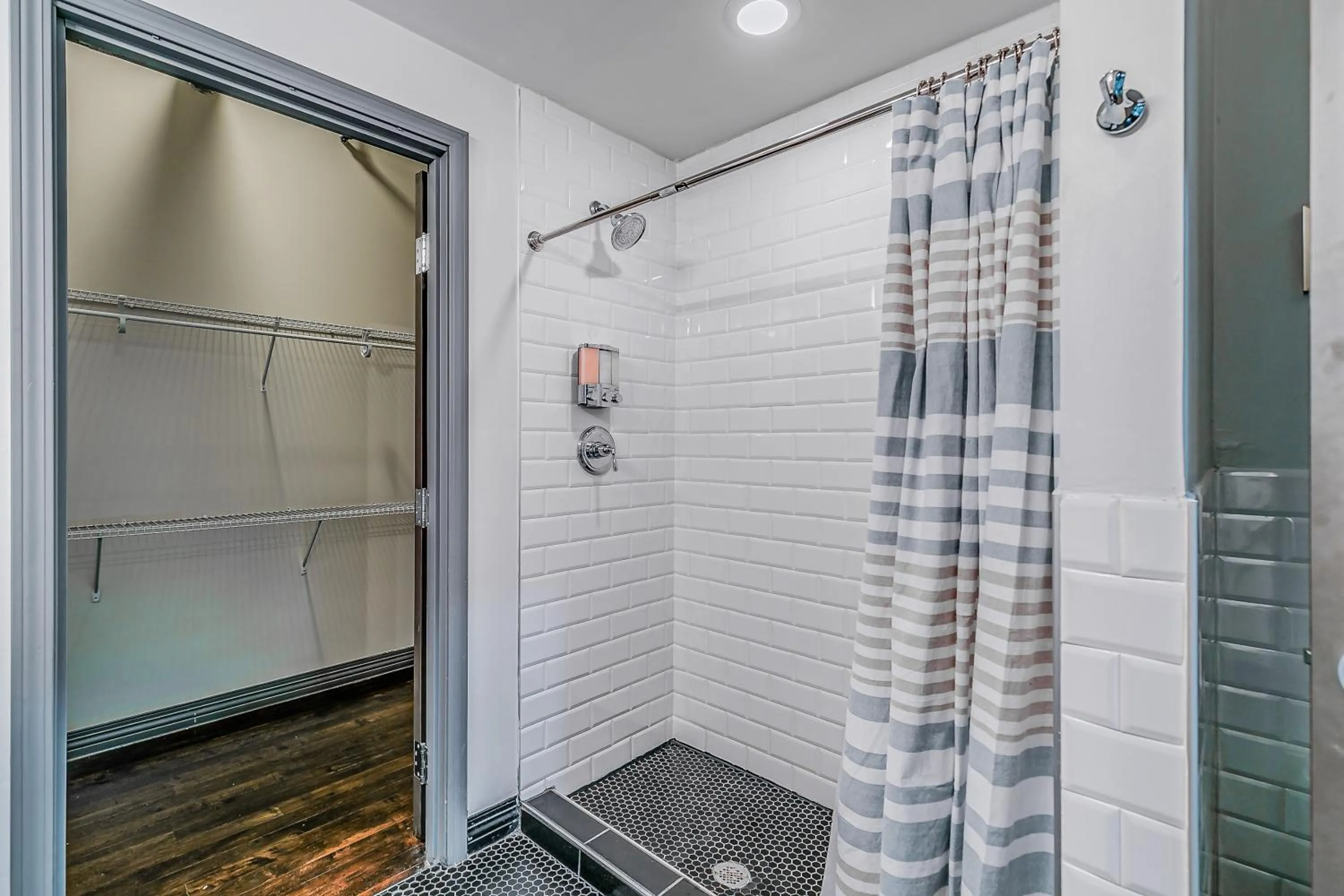 Shower in Luxury Downtown Dallas Stay by Amyfinehouse