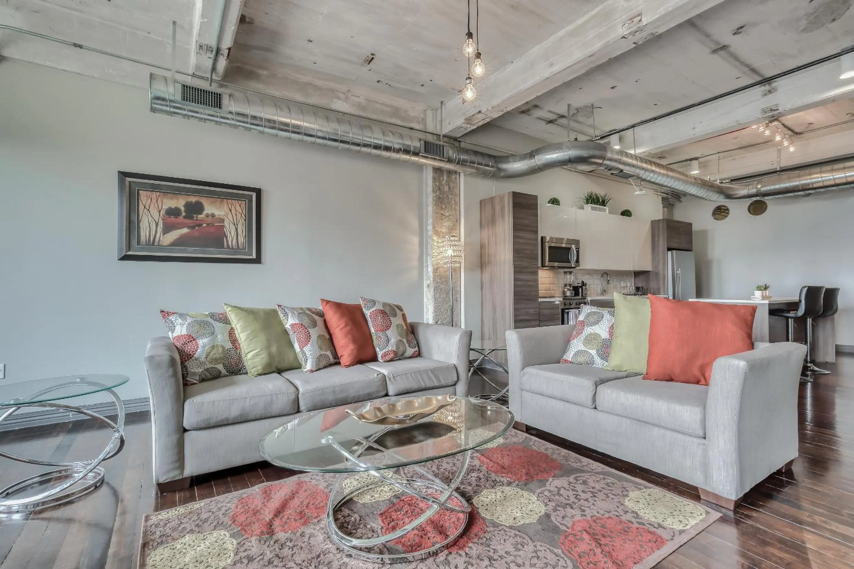 Living room in Luxury Downtown Dallas Stay by Amyfinehouse