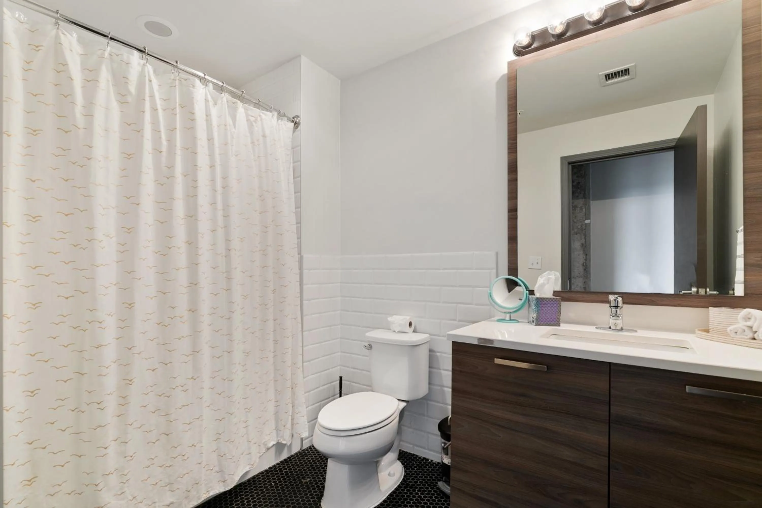 Shower in Luxury Downtown Dallas Stay by Amyfinehouse