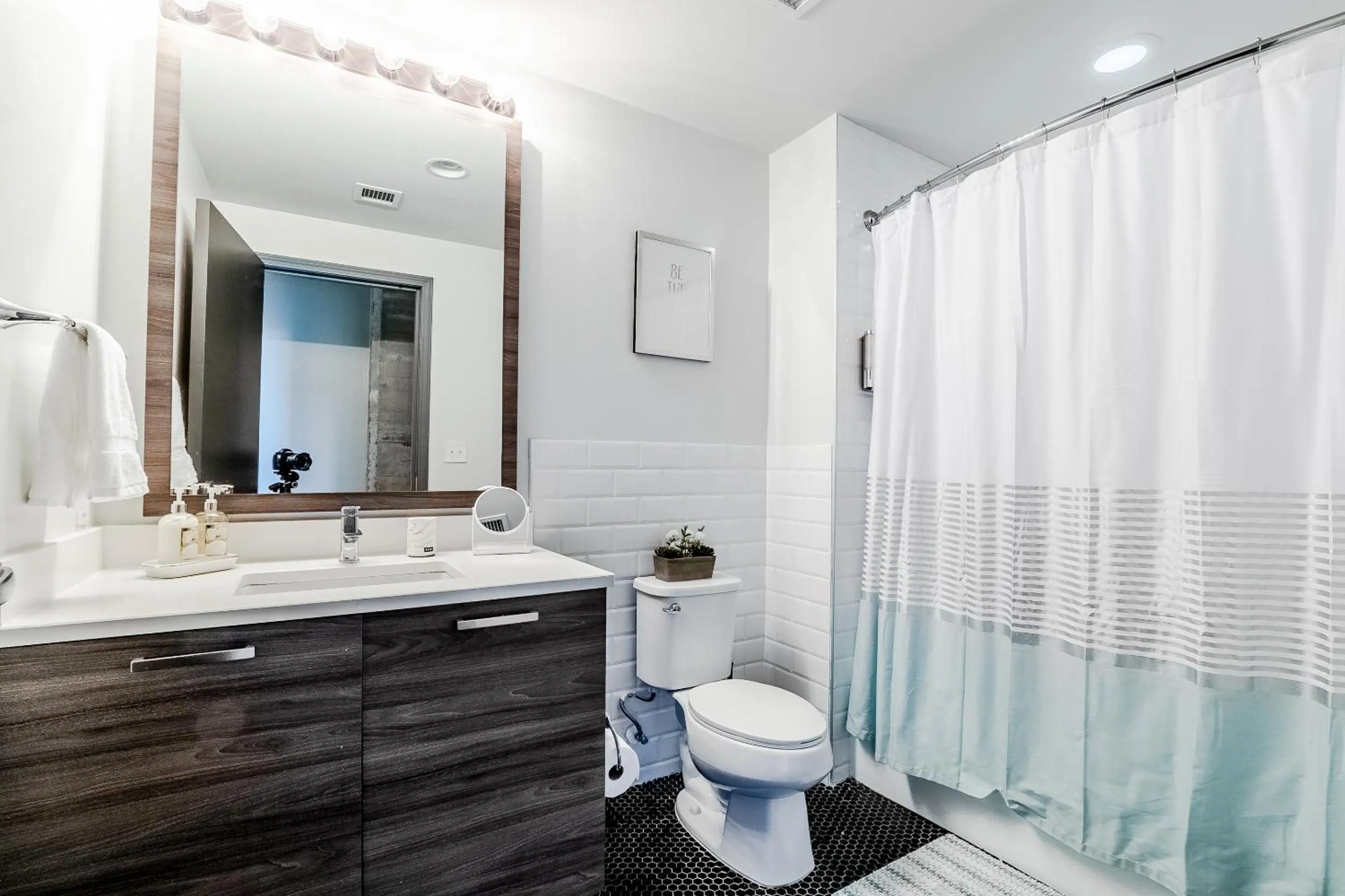 Bathroom in Luxury Downtown Dallas Stay by Amyfinehouse