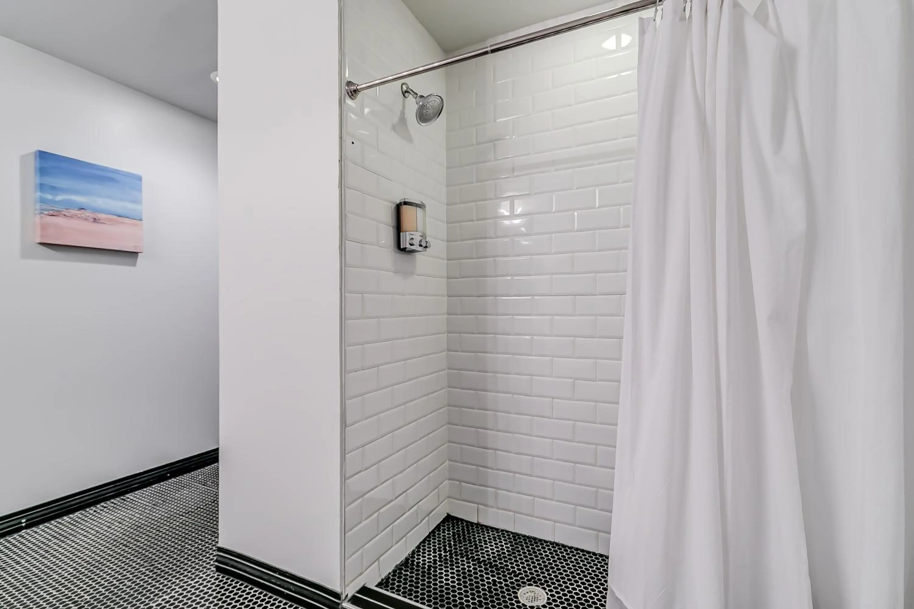 Shower in Luxury Downtown Dallas Stay by Amyfinehouse