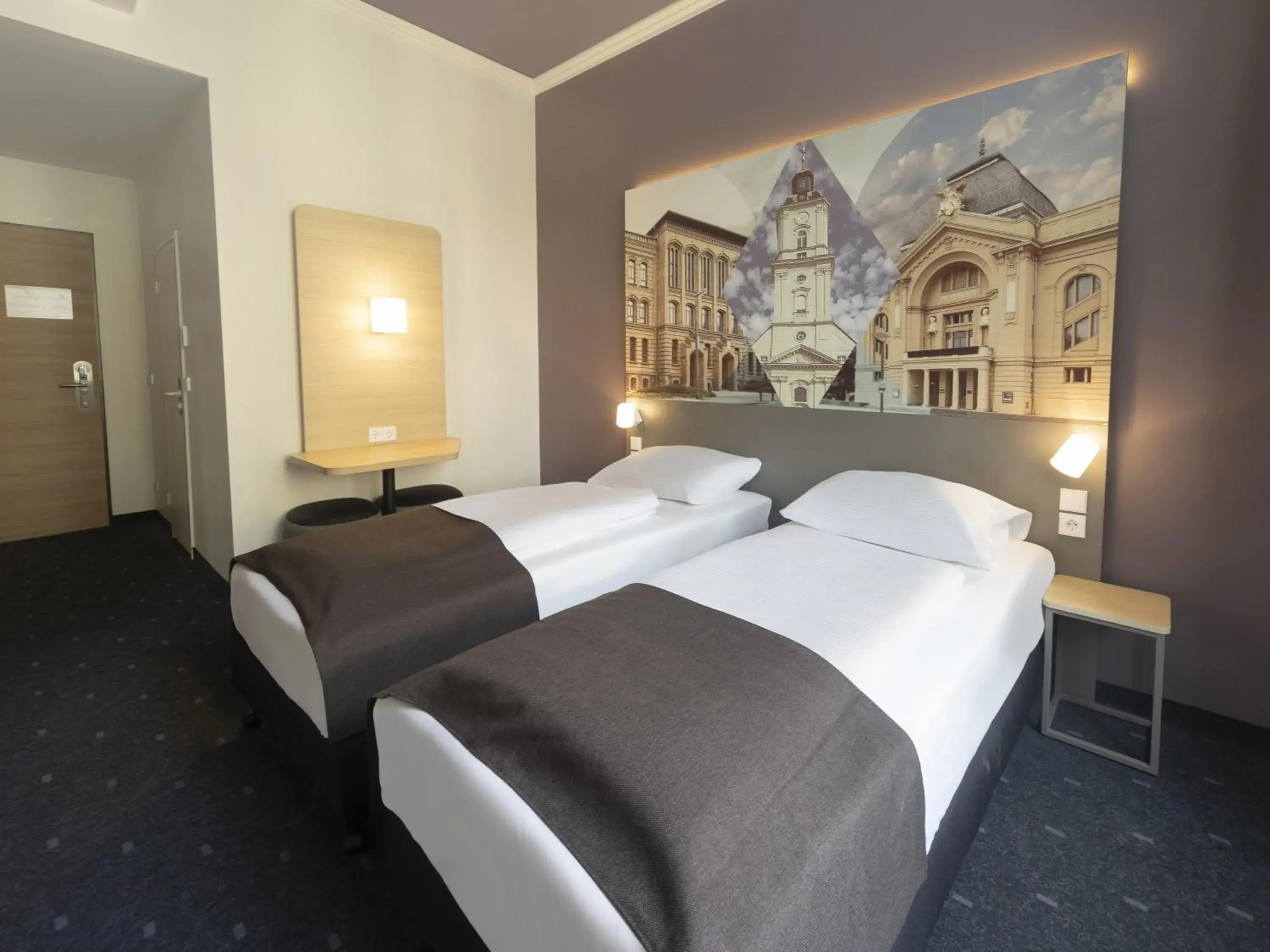 Standard Twin Room in B&B HOTEL Gera Standard Twin Room in B&B HOTEL Gera