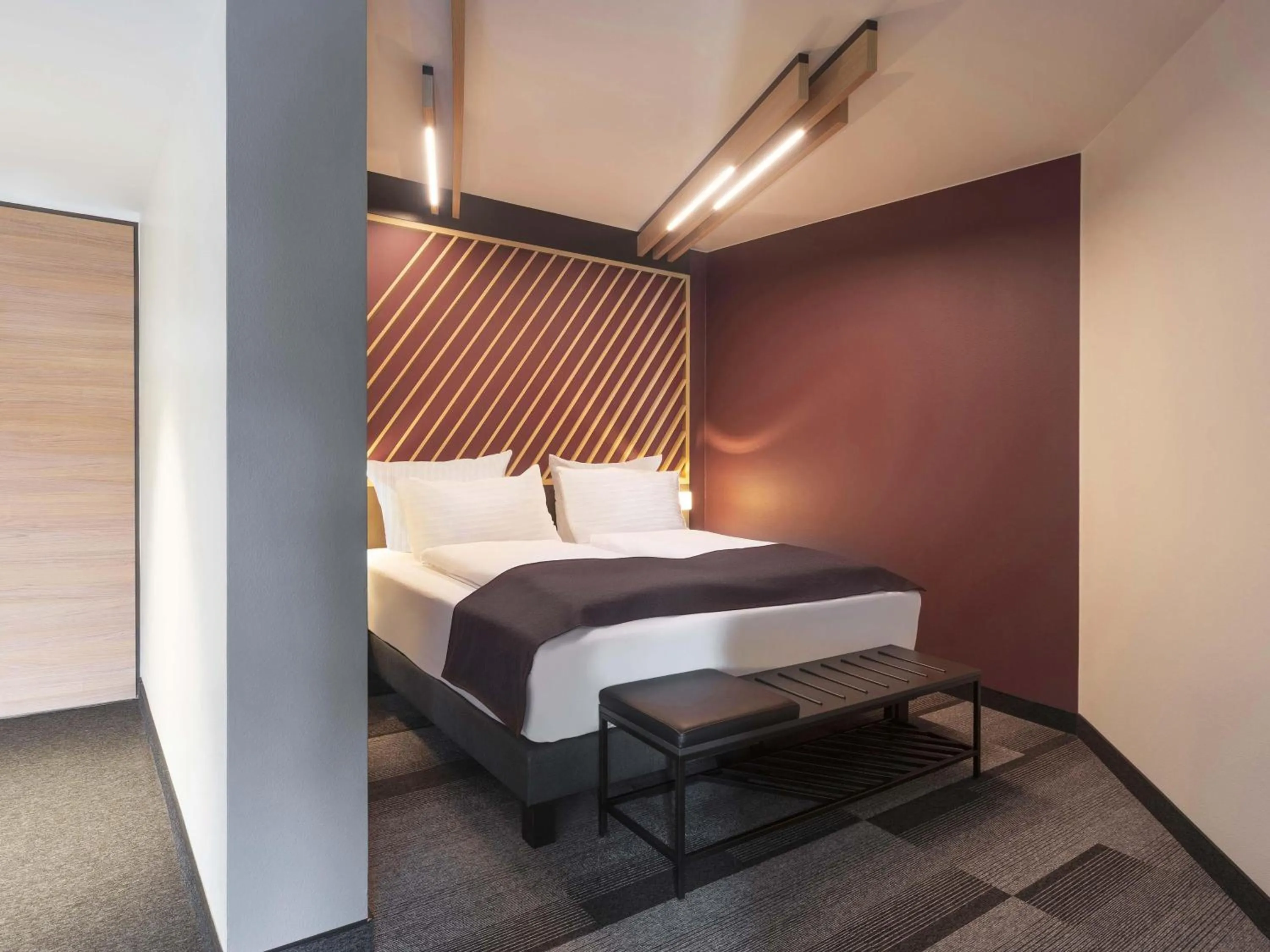 Photo of the whole room, Bed in B&B HOTEL Gera