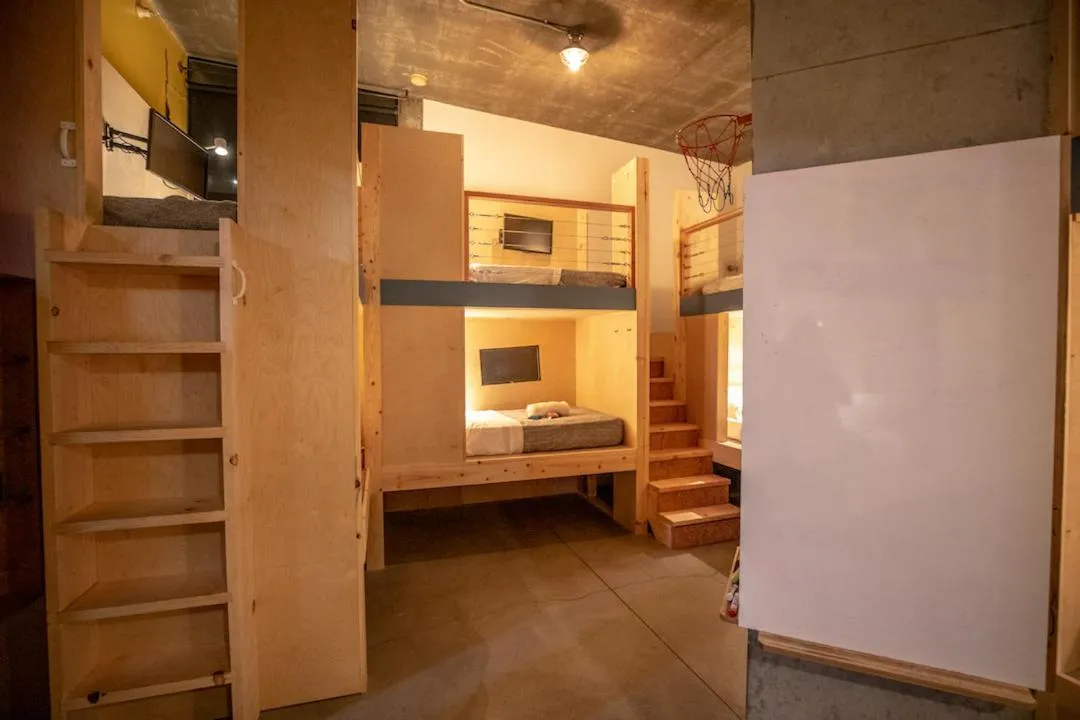 Bed in PodShare San Diego