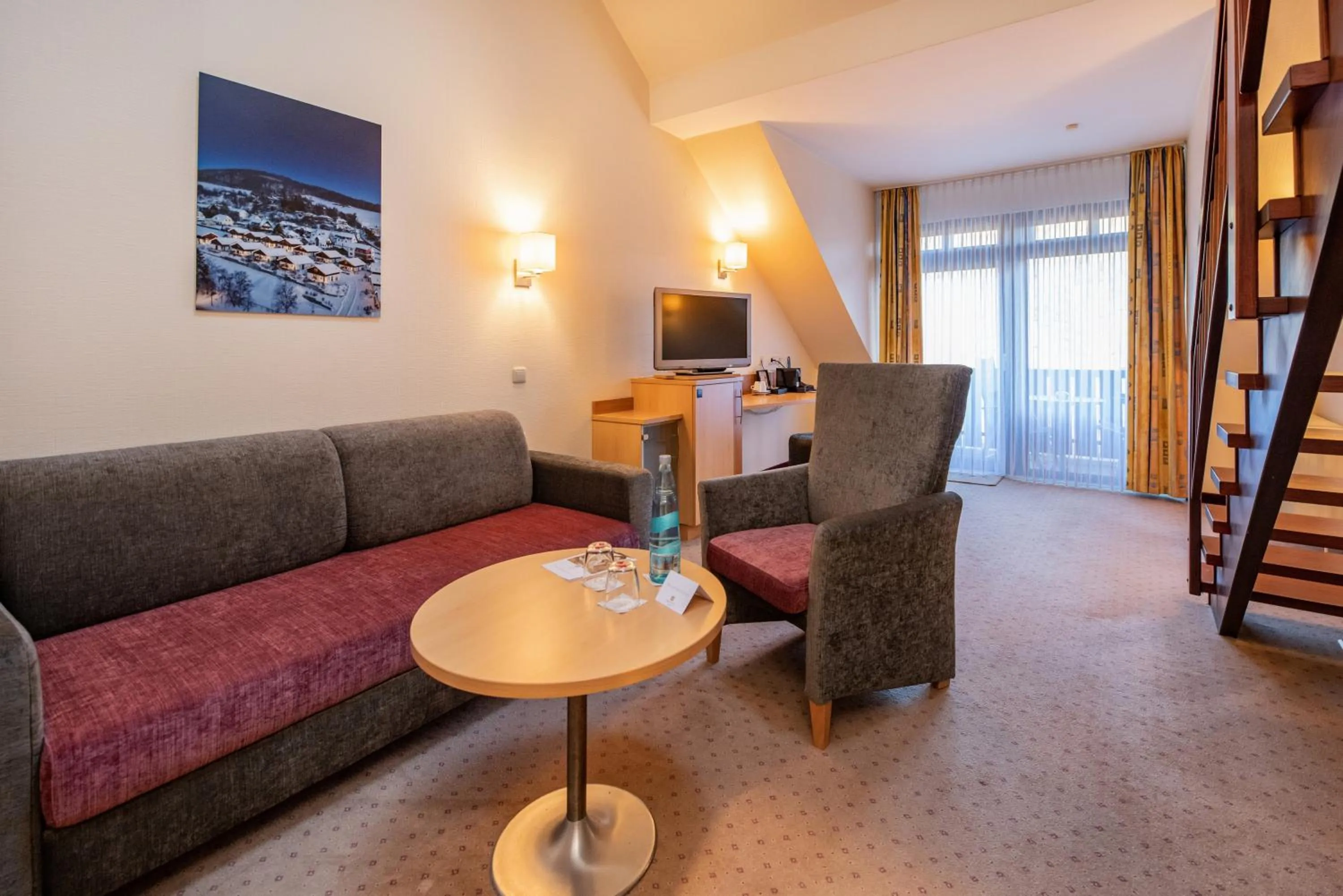 Living room in Göbel's Seehotel Diemelsee