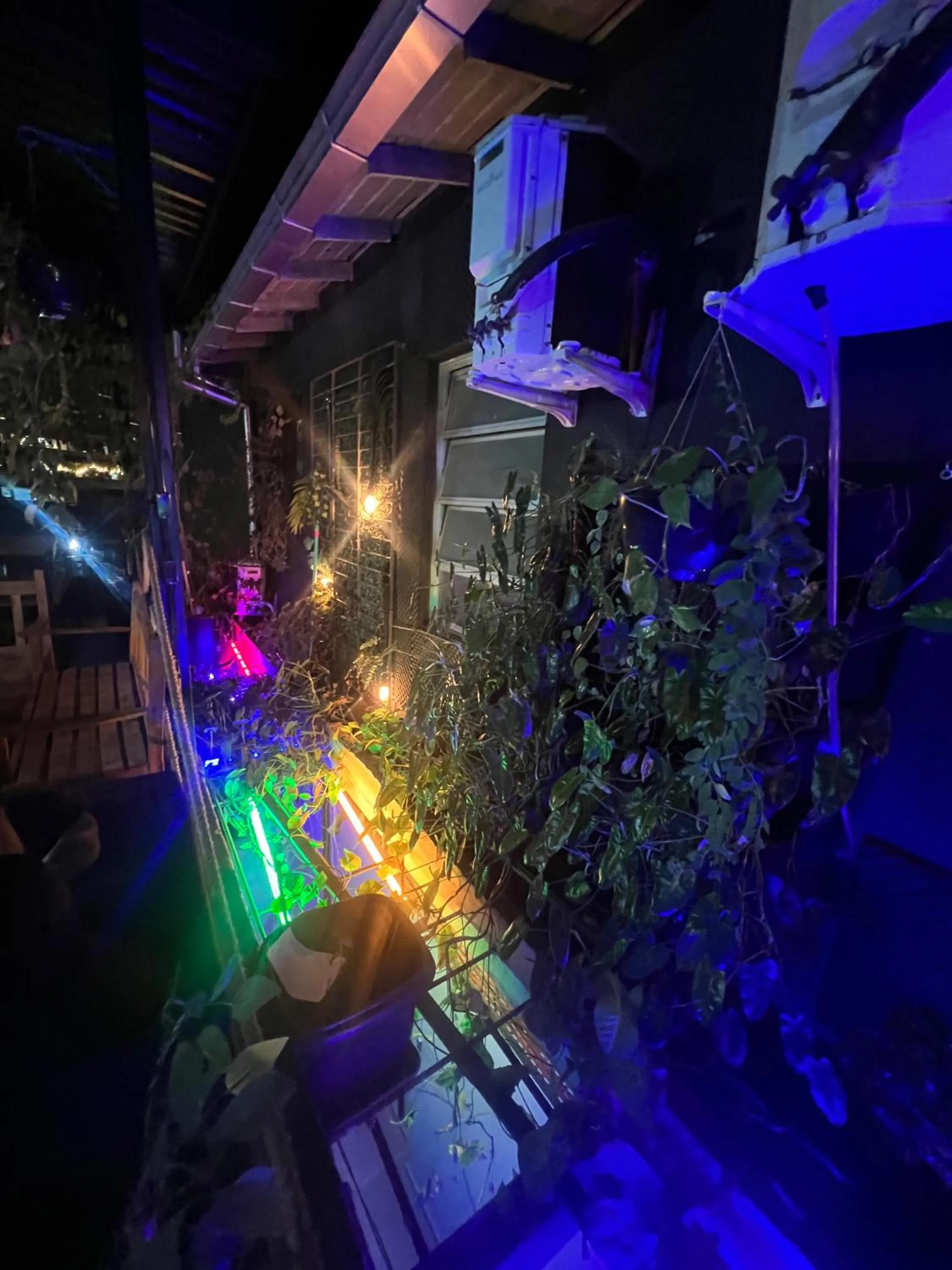 Patio in Esquina 8 Suítes Confort & Hostel