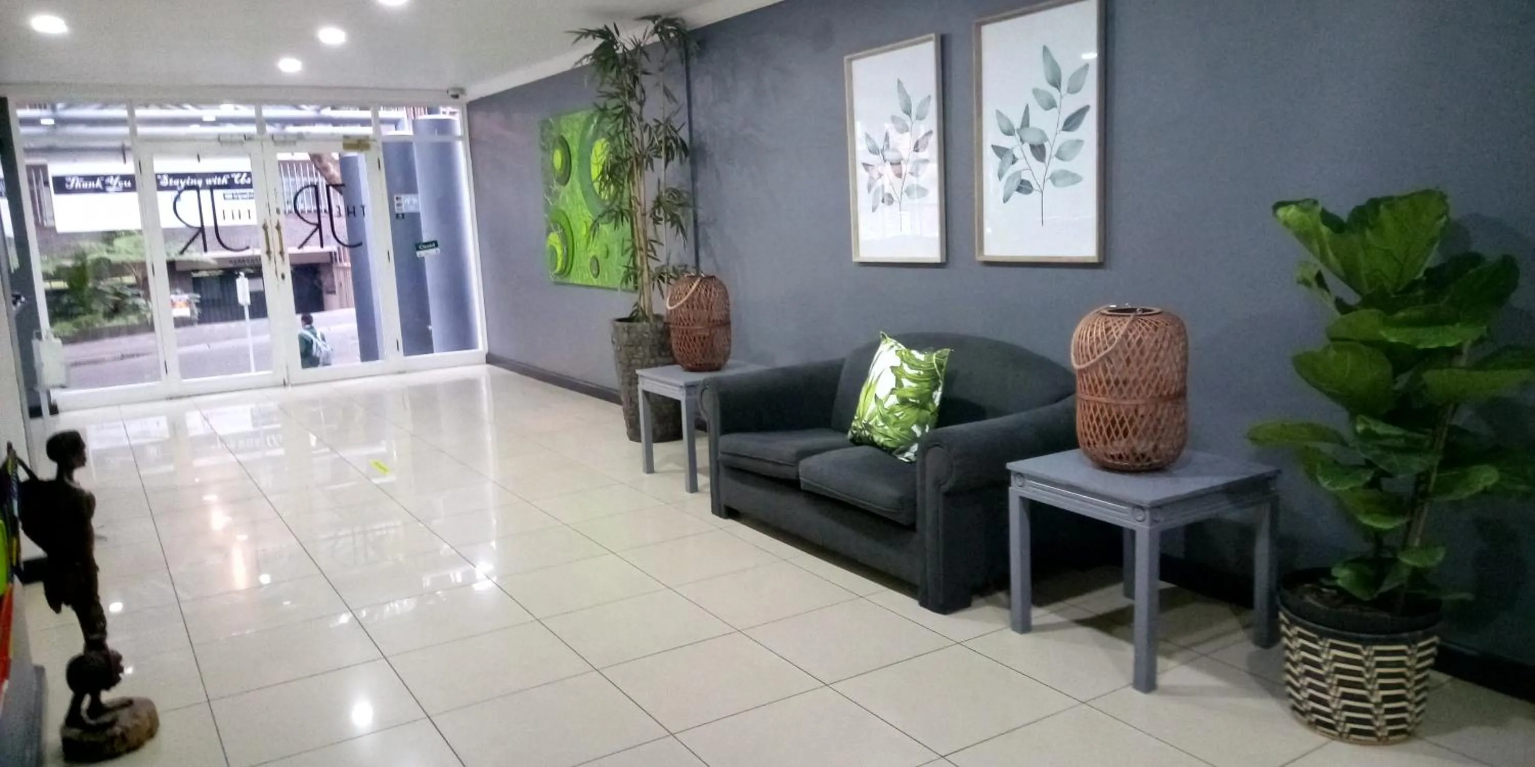 Lobby or reception in The Jack Rose Hotel, Rosebank, Gautrain