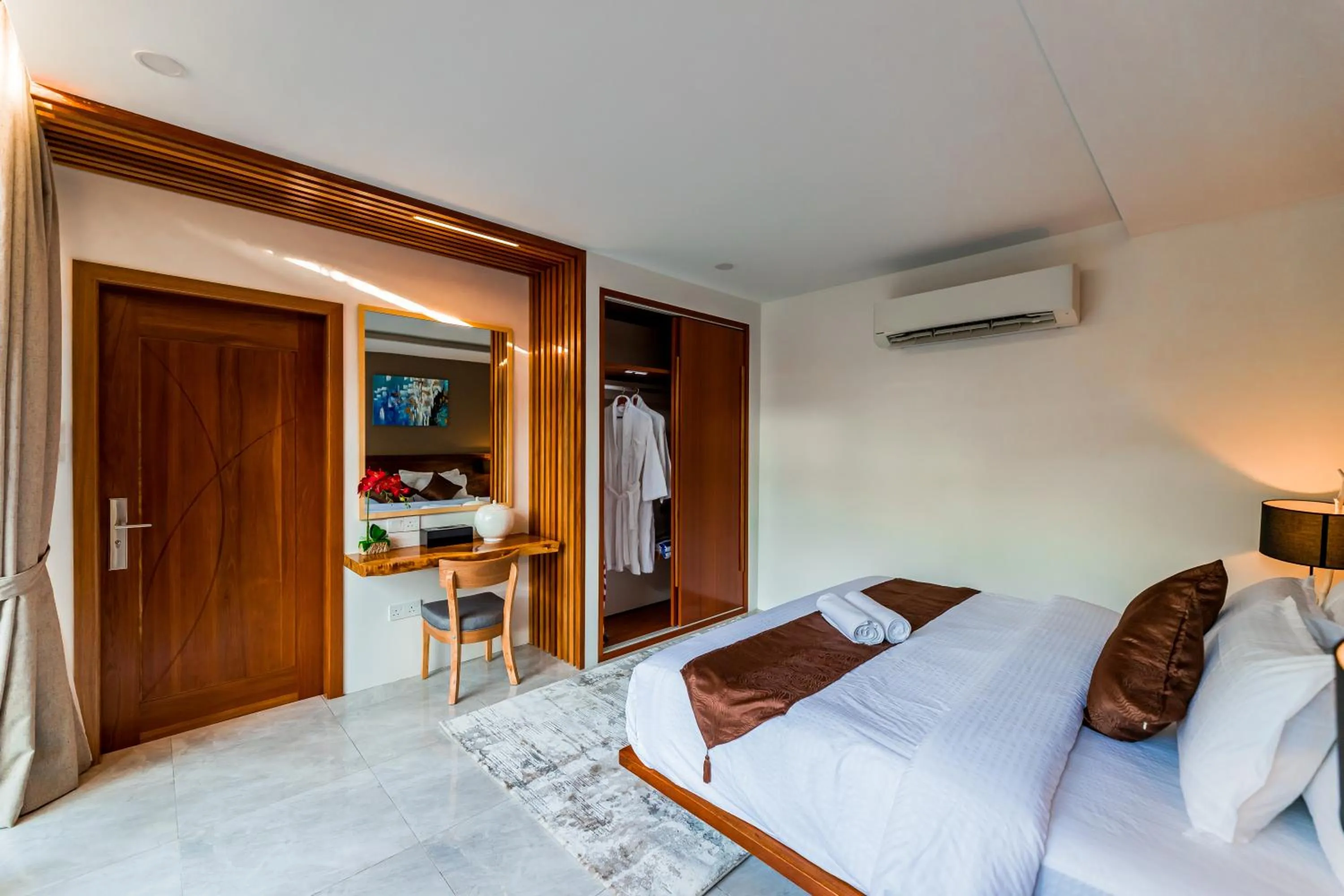 Bedroom, Bed in Maneh Villa Langkawi - Private Pool