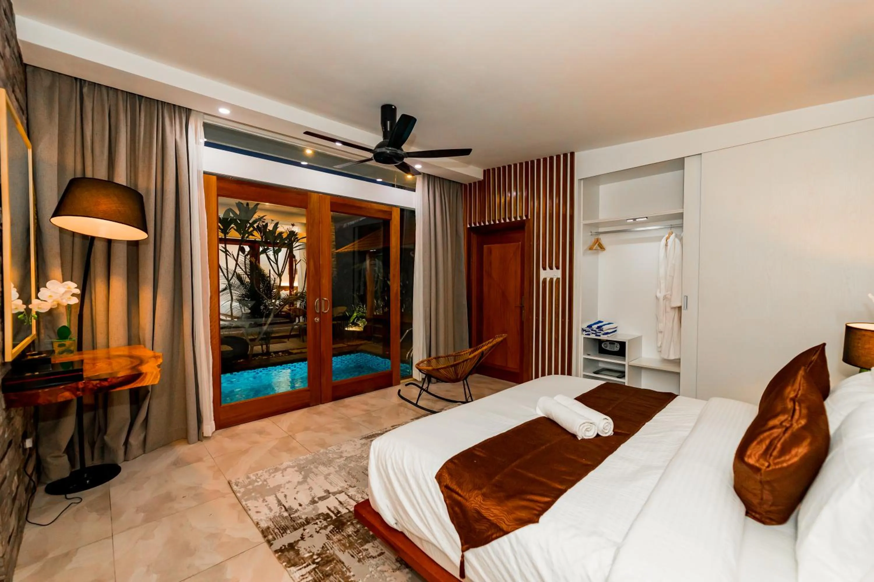 Bedroom, Bed in Maneh Villa Langkawi - Private Pool