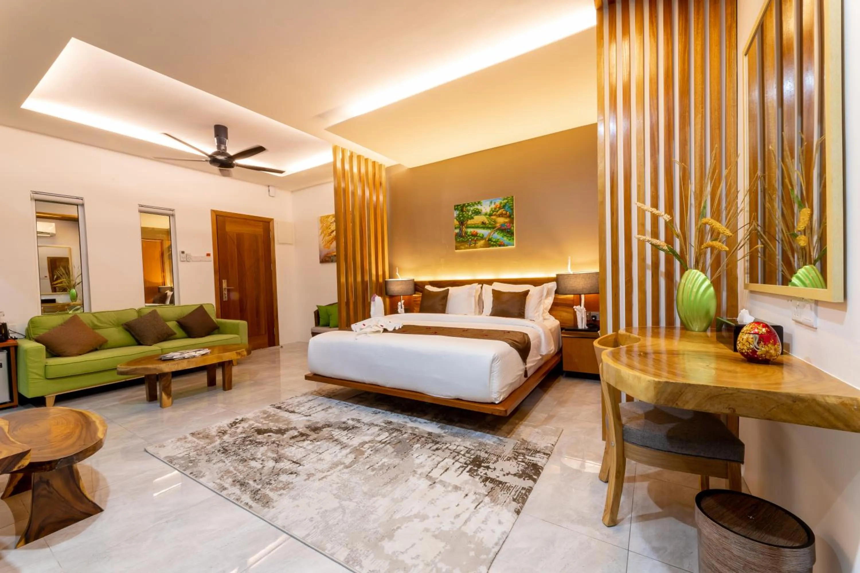 View (from property/room), Bed in Maneh Villa Langkawi - Private Pool