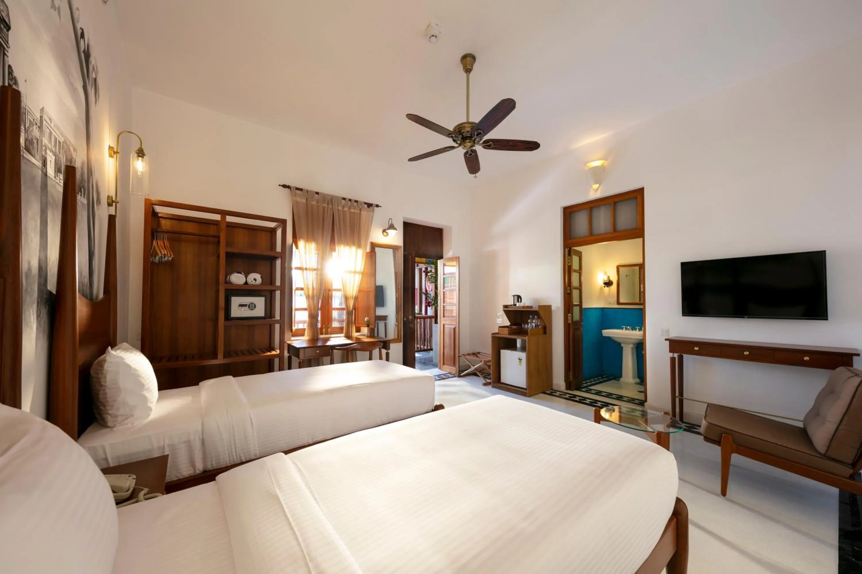 Photo of the whole room, Bed in Grand Hotel D'Europe