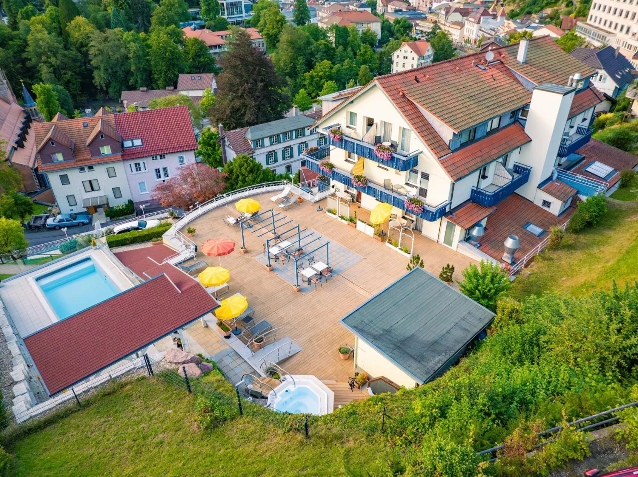 Property building in Wellnesshotel Rothfuß mit Spa und 2 Schwimmbädern