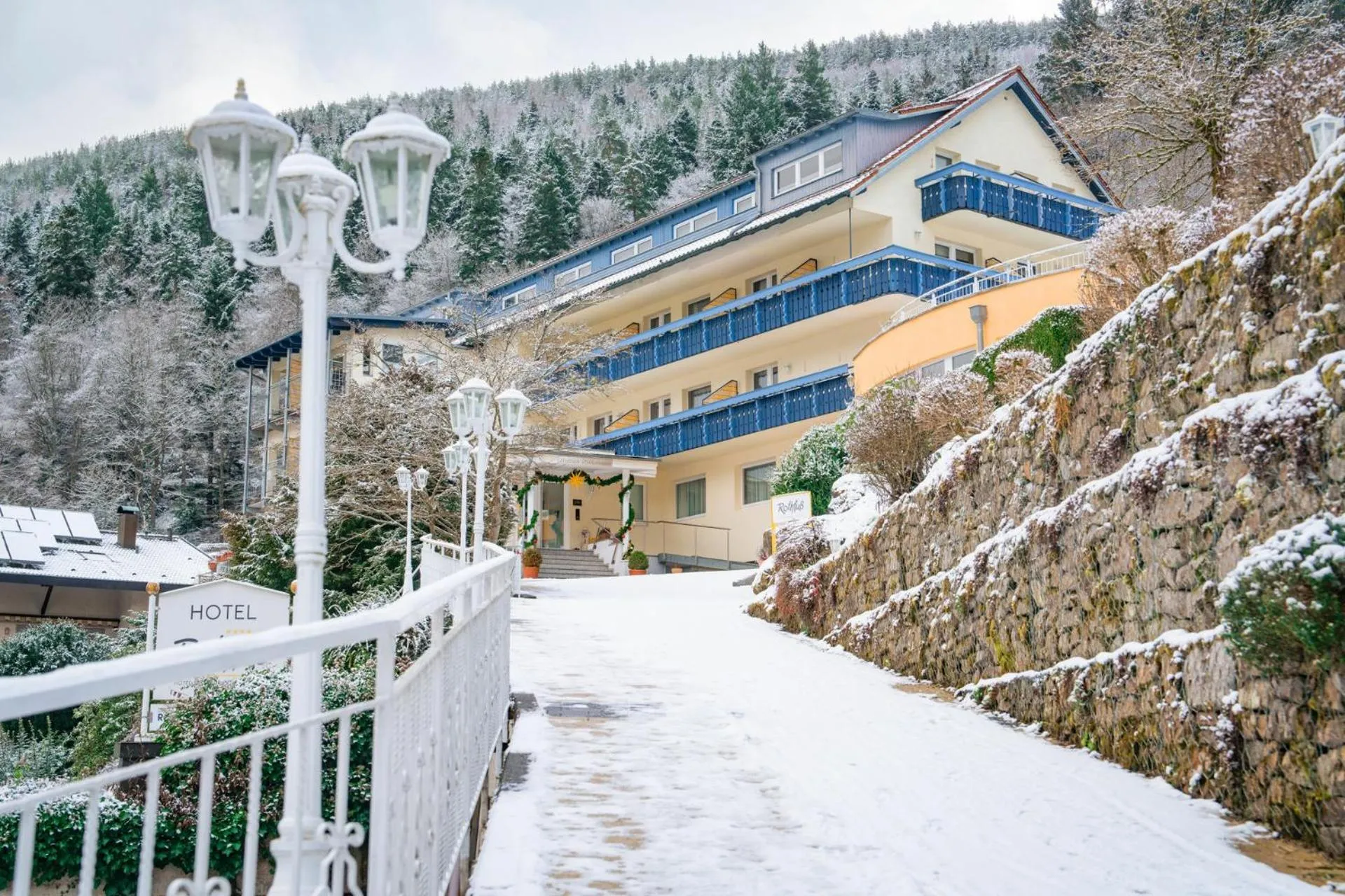 Property building in Wellnesshotel Rothfuß mit Spa und 2 Schwimmbädern