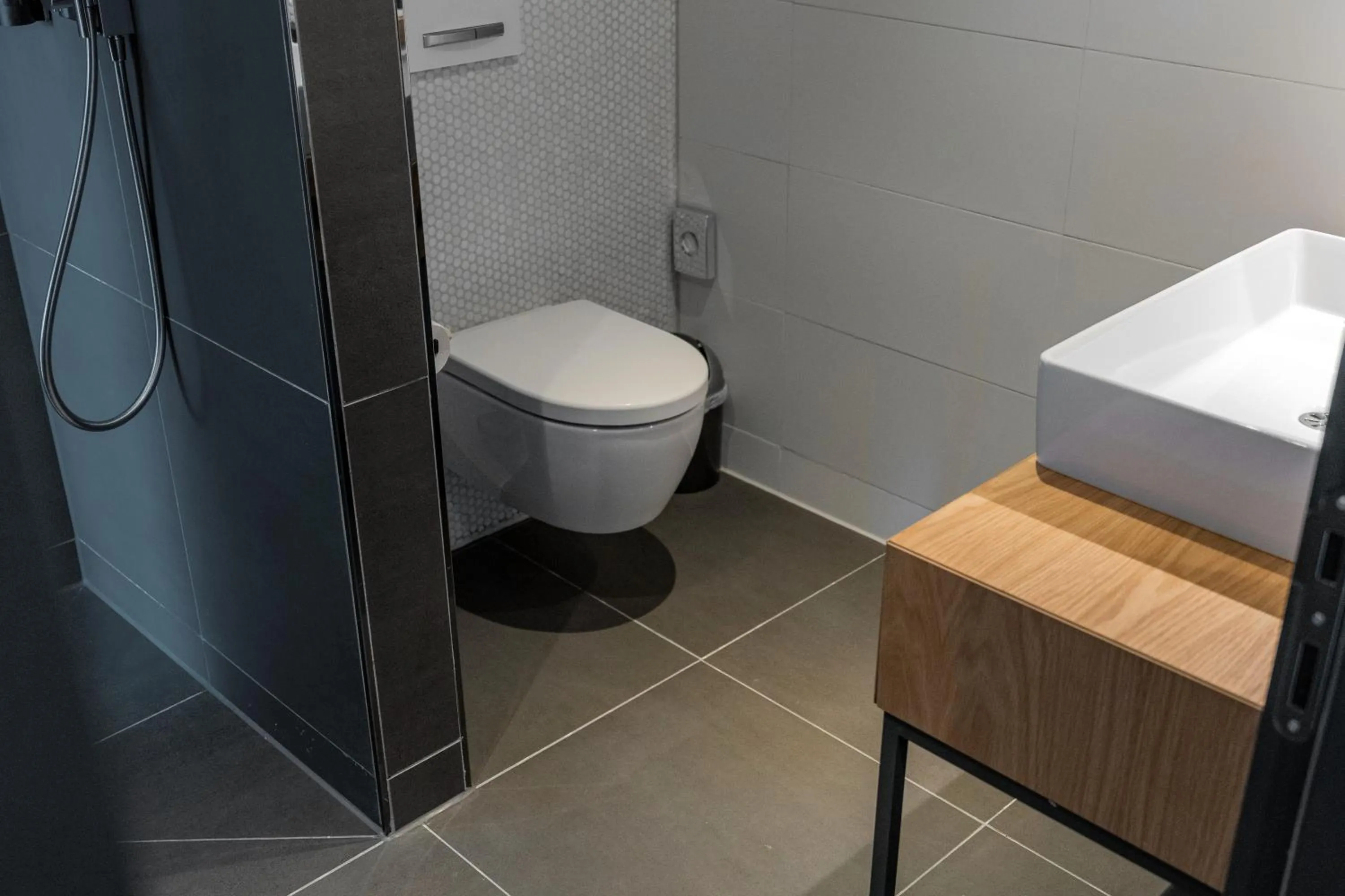 Toilet in AKZENT Hotel DÉJANIL