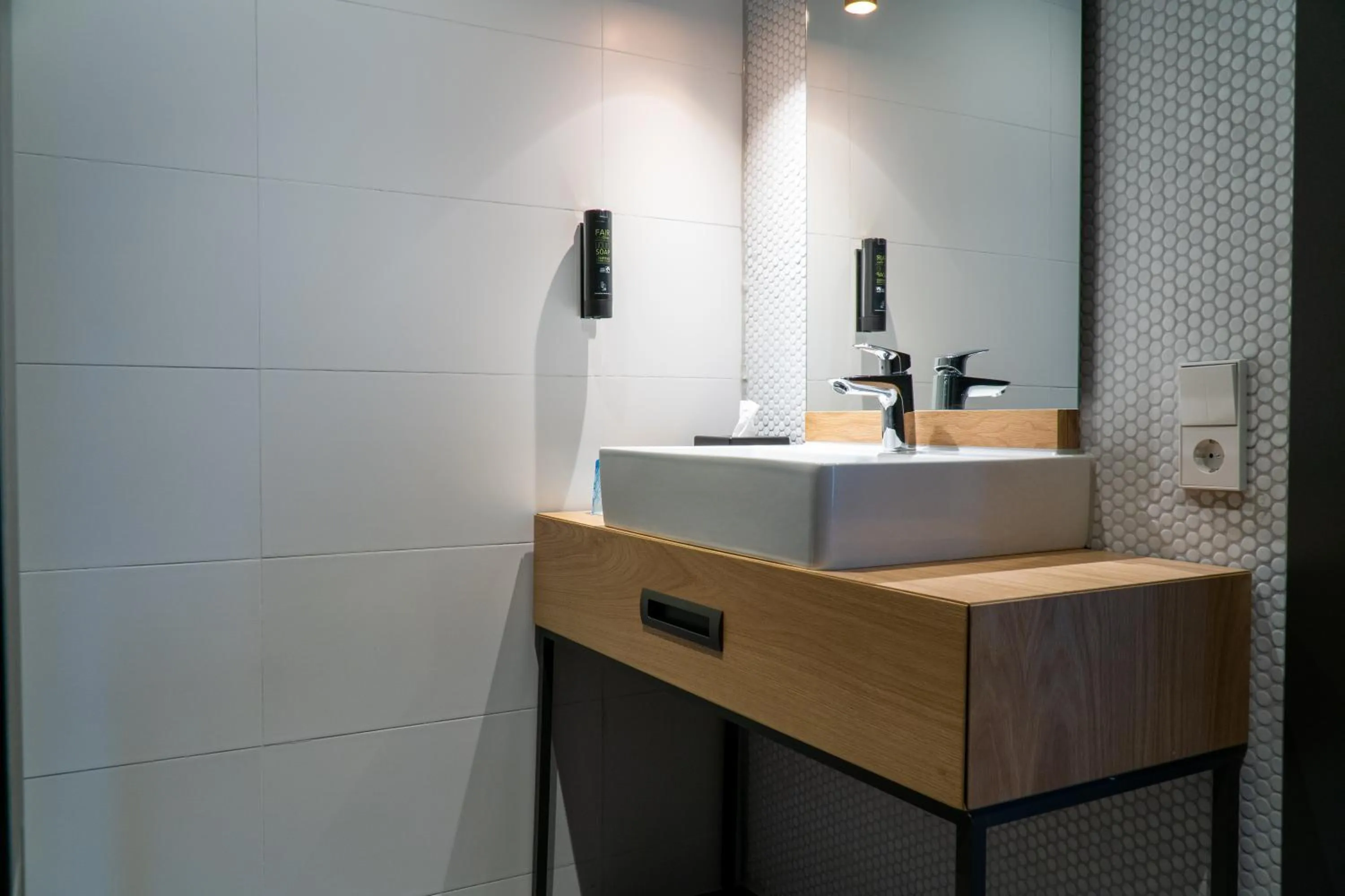 Bathroom in AKZENT Hotel DÉJANIL