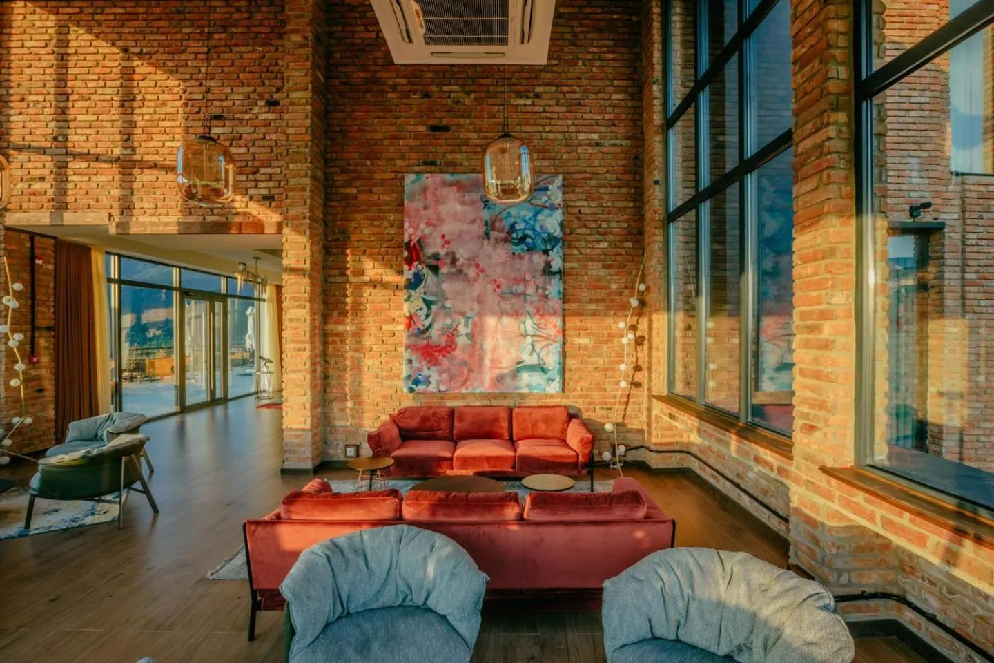 Lobby or reception in Mtserlebi Resort