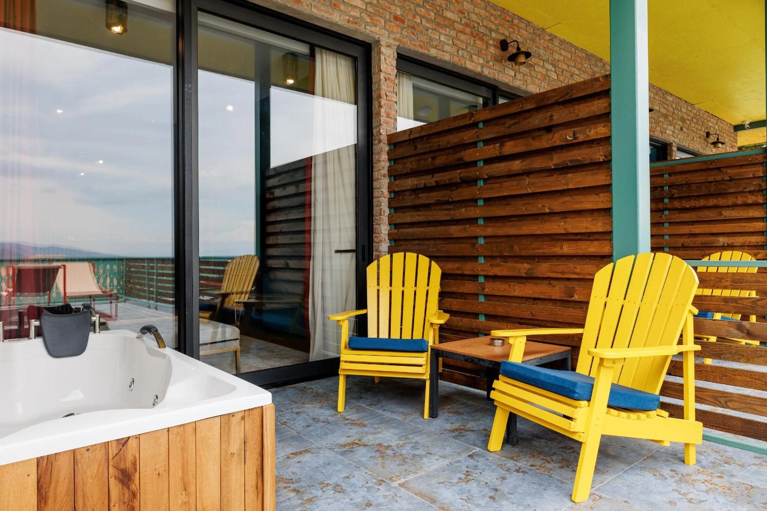 Hot Tub in Mtserlebi Resort