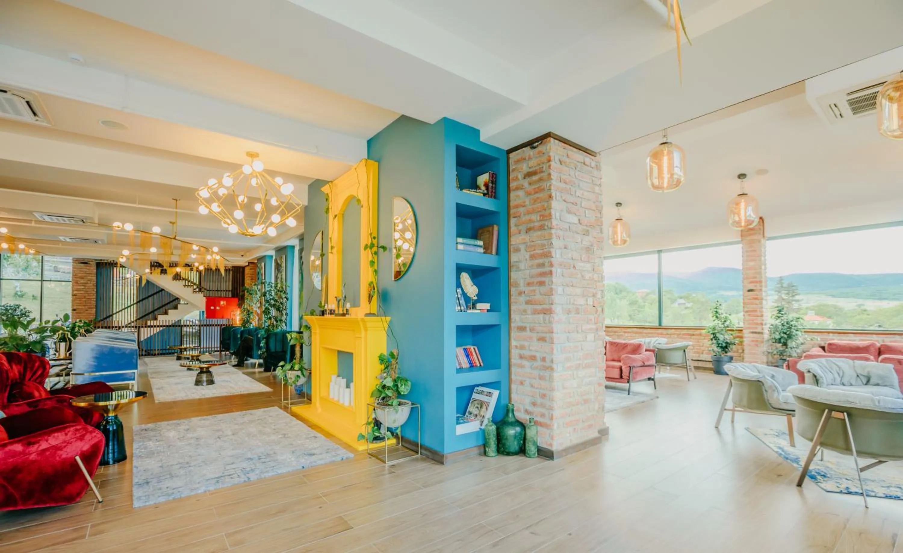 Lobby or reception in Mtserlebi Resort