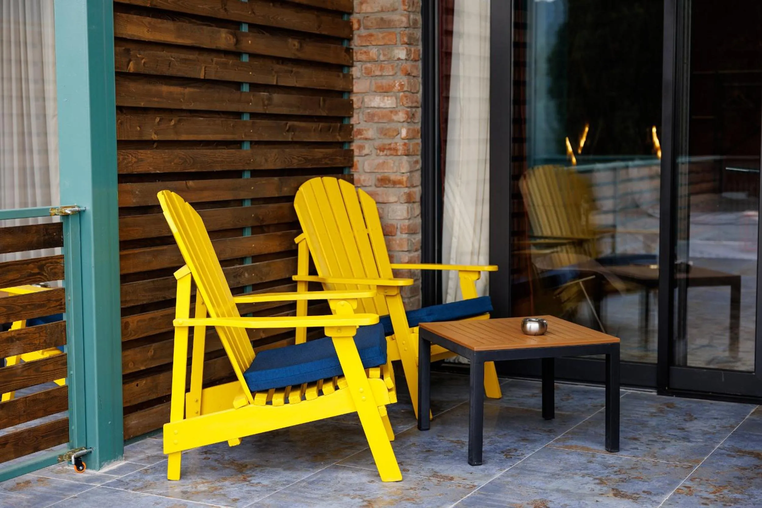 Balcony/Terrace in Mtserlebi Resort