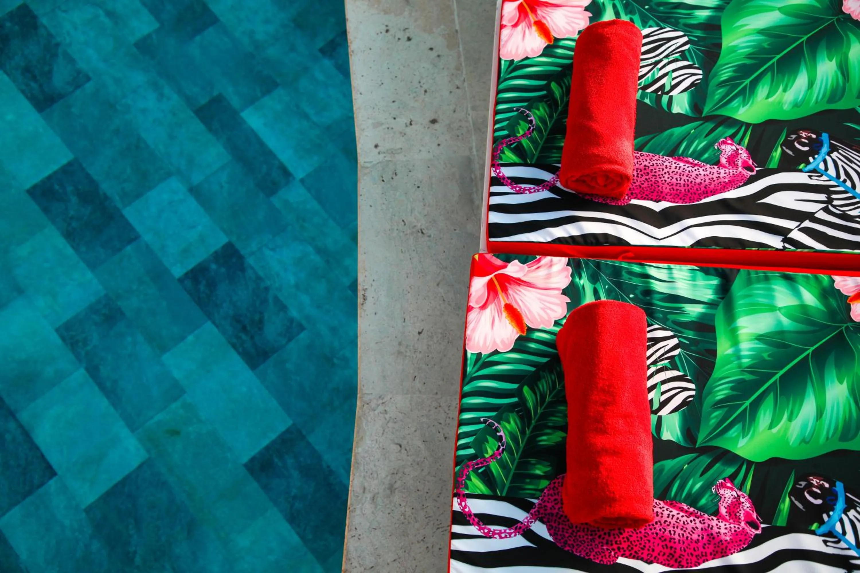 Swimming pool in Mtserlebi Resort