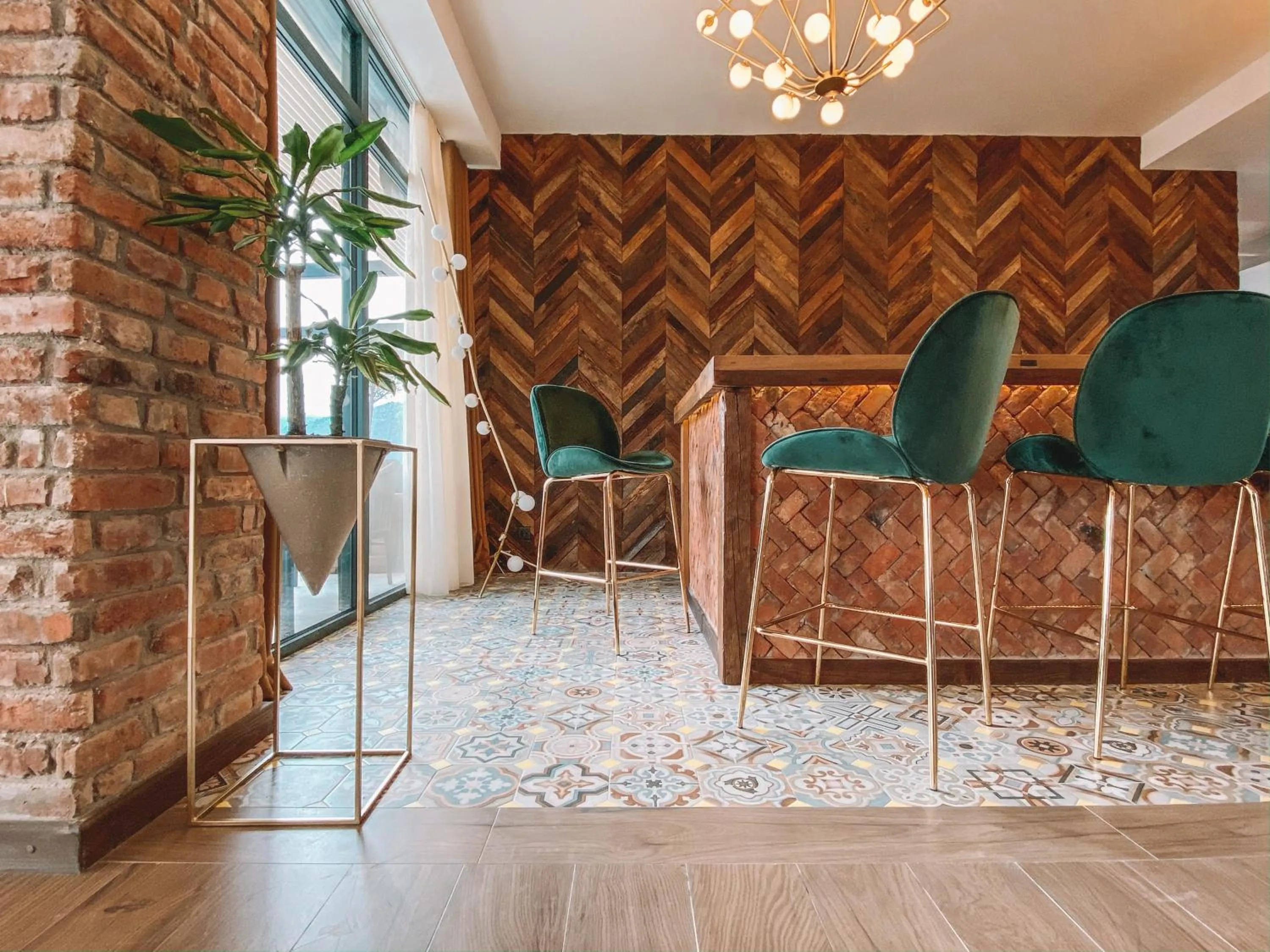 Living room in Mtserlebi Resort