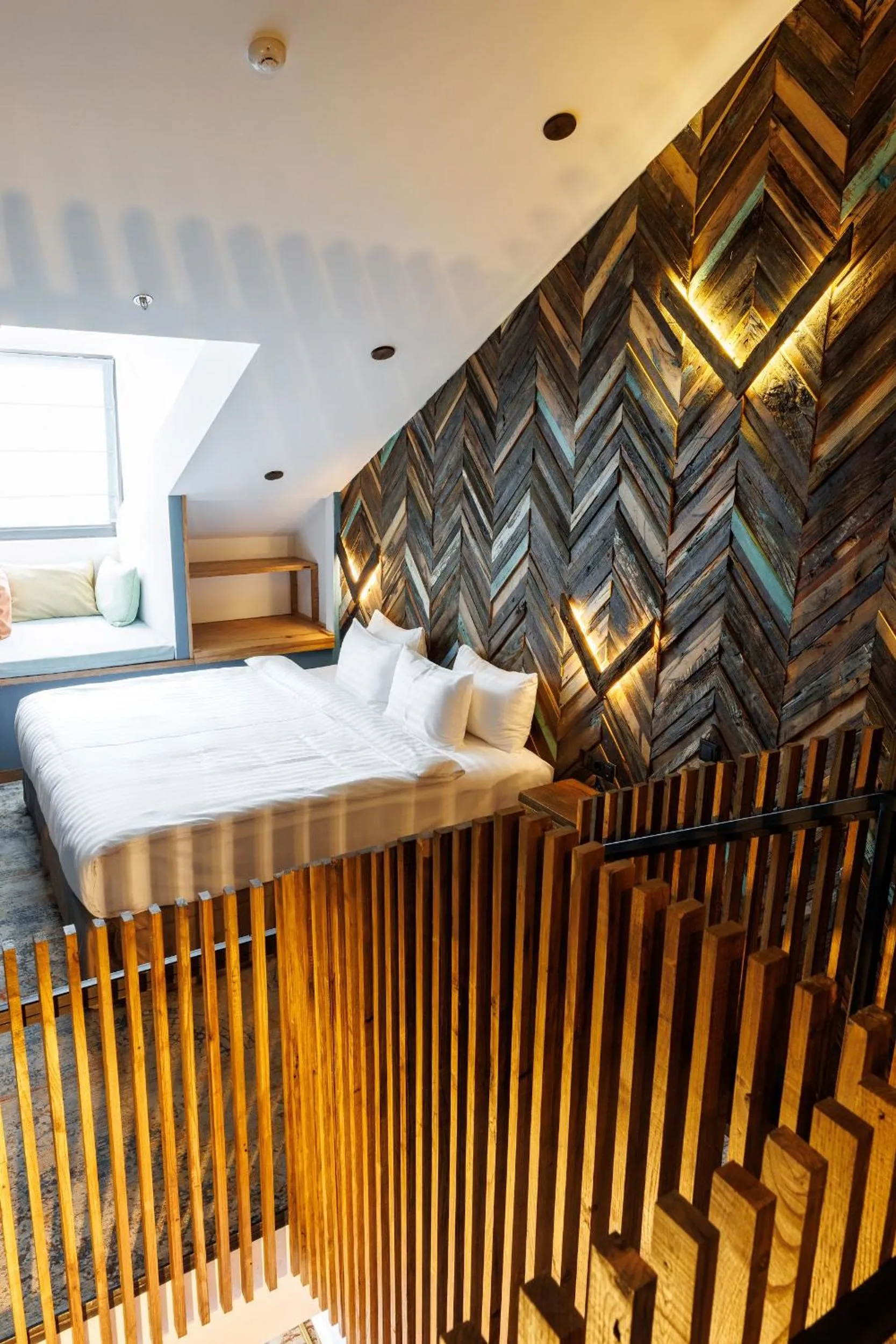 Bed in Mtserlebi Resort